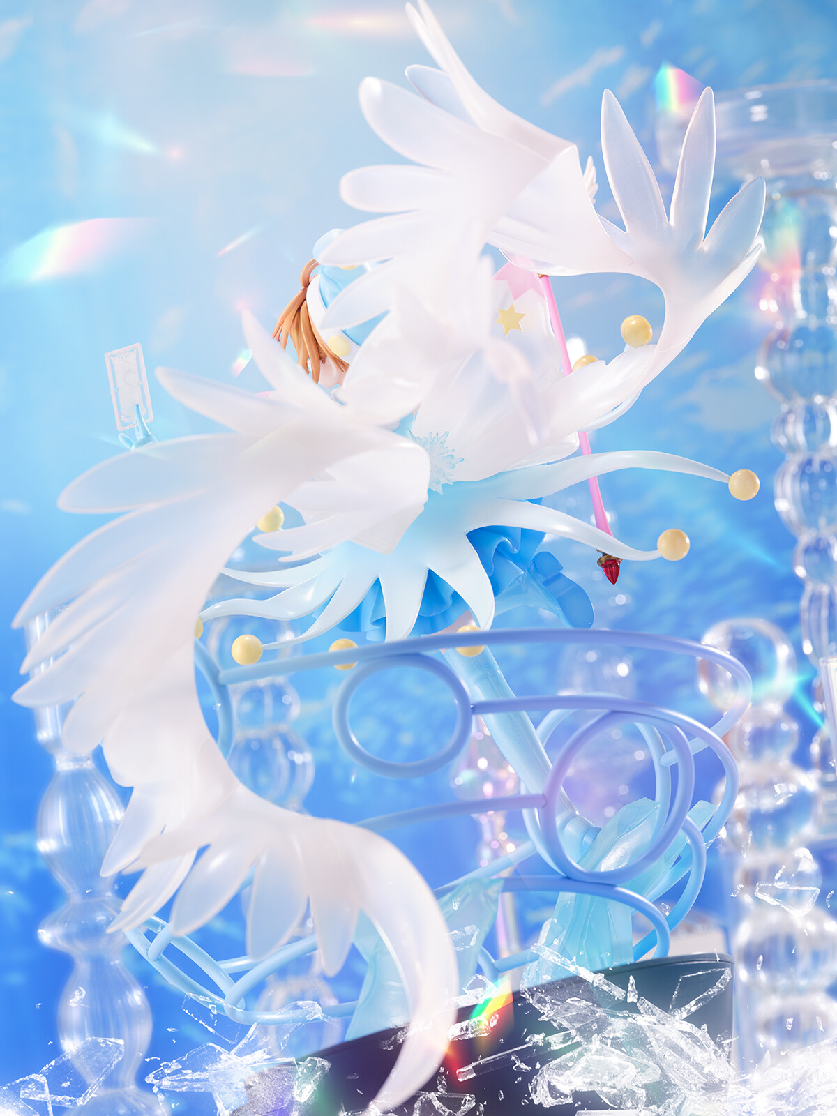 Card Captor Sakura: Clear Card-hen - Kinomoto Sakura - Shibuya Scramble Figure - 1/7 - Battle Costume Water Ver. (eStream) photo 13