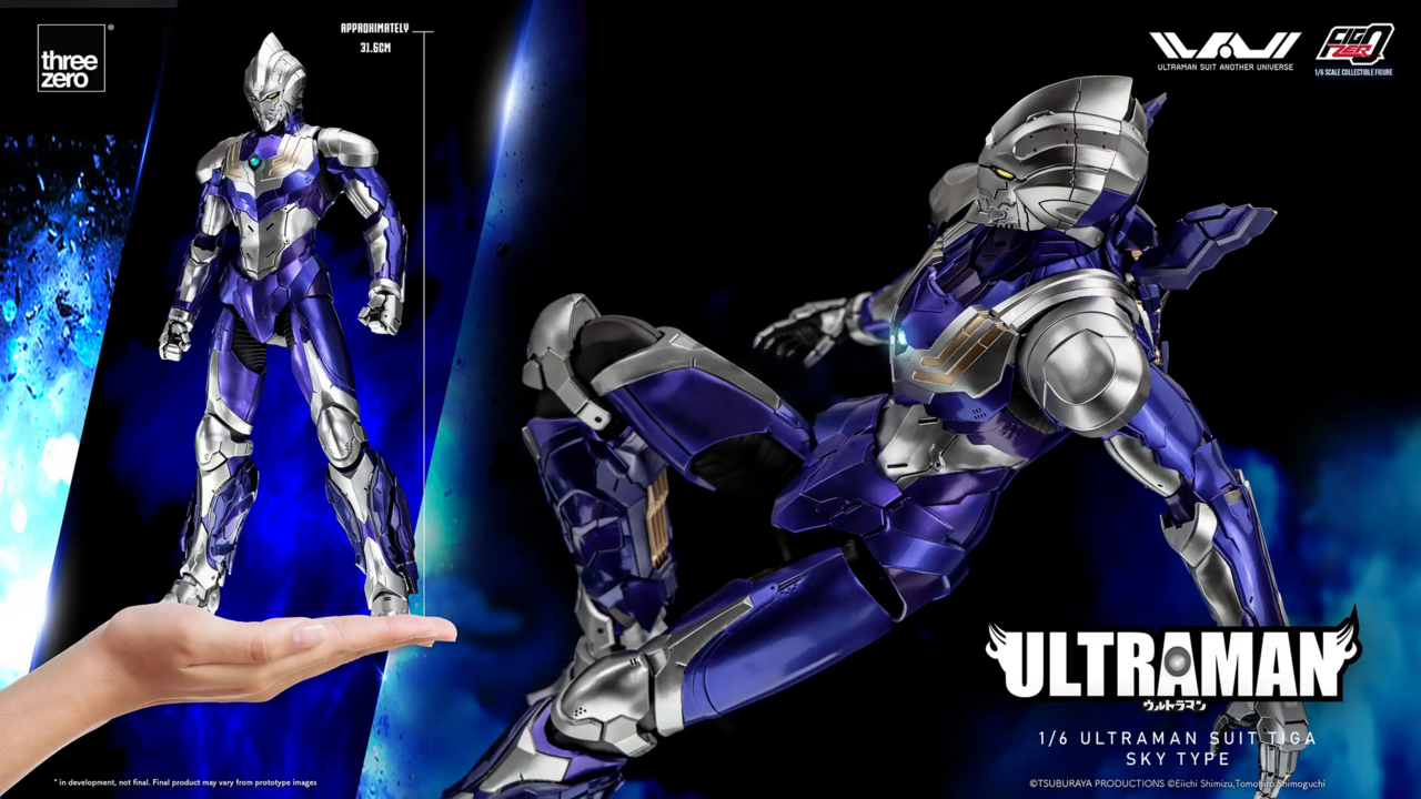 Ultraman Suit Another Universe - Ultraman Suit Tiga Sky Type - FigZero - 1/6 (ThreeZero)