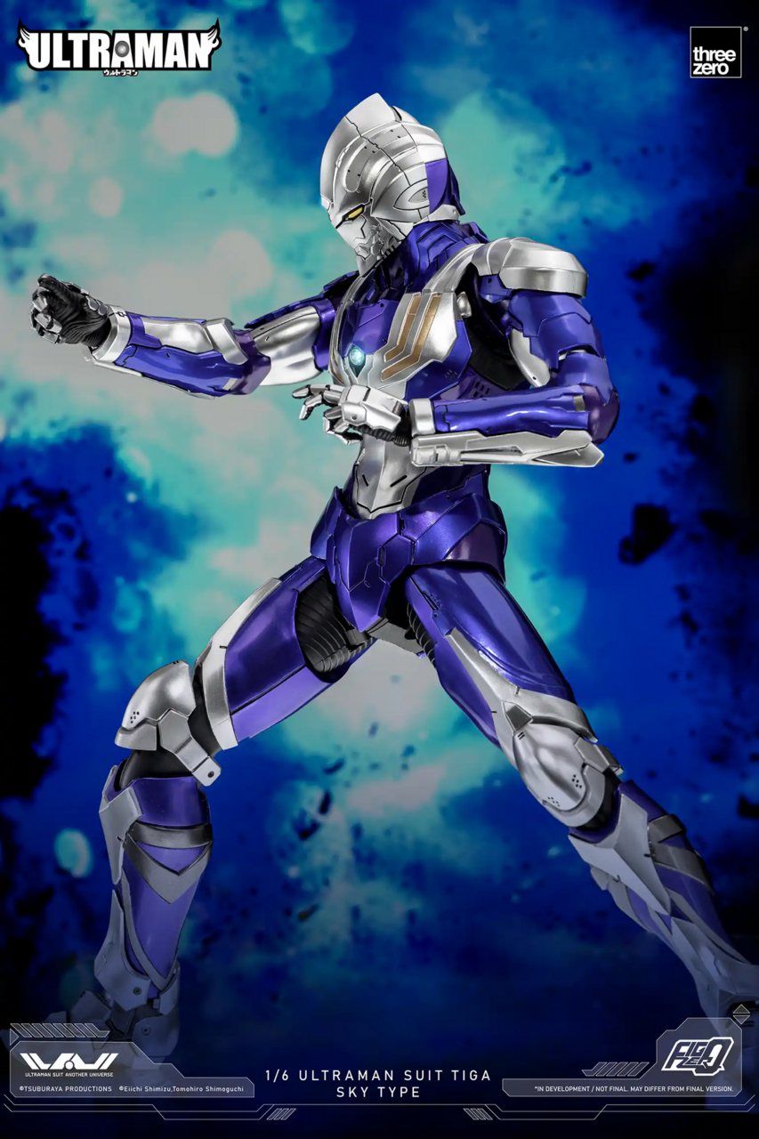 Ultraman Suit Another Universe - Ultraman Suit Tiga Sky Type - FigZero - 1/6 (ThreeZero)
