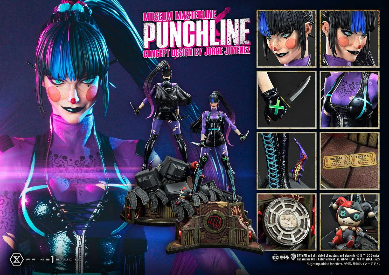 Batman - Punchline - Museum Masterline Series  (MMDC-54DX) - 1/3 - DX Version (Prime 1 Studio) photo 11