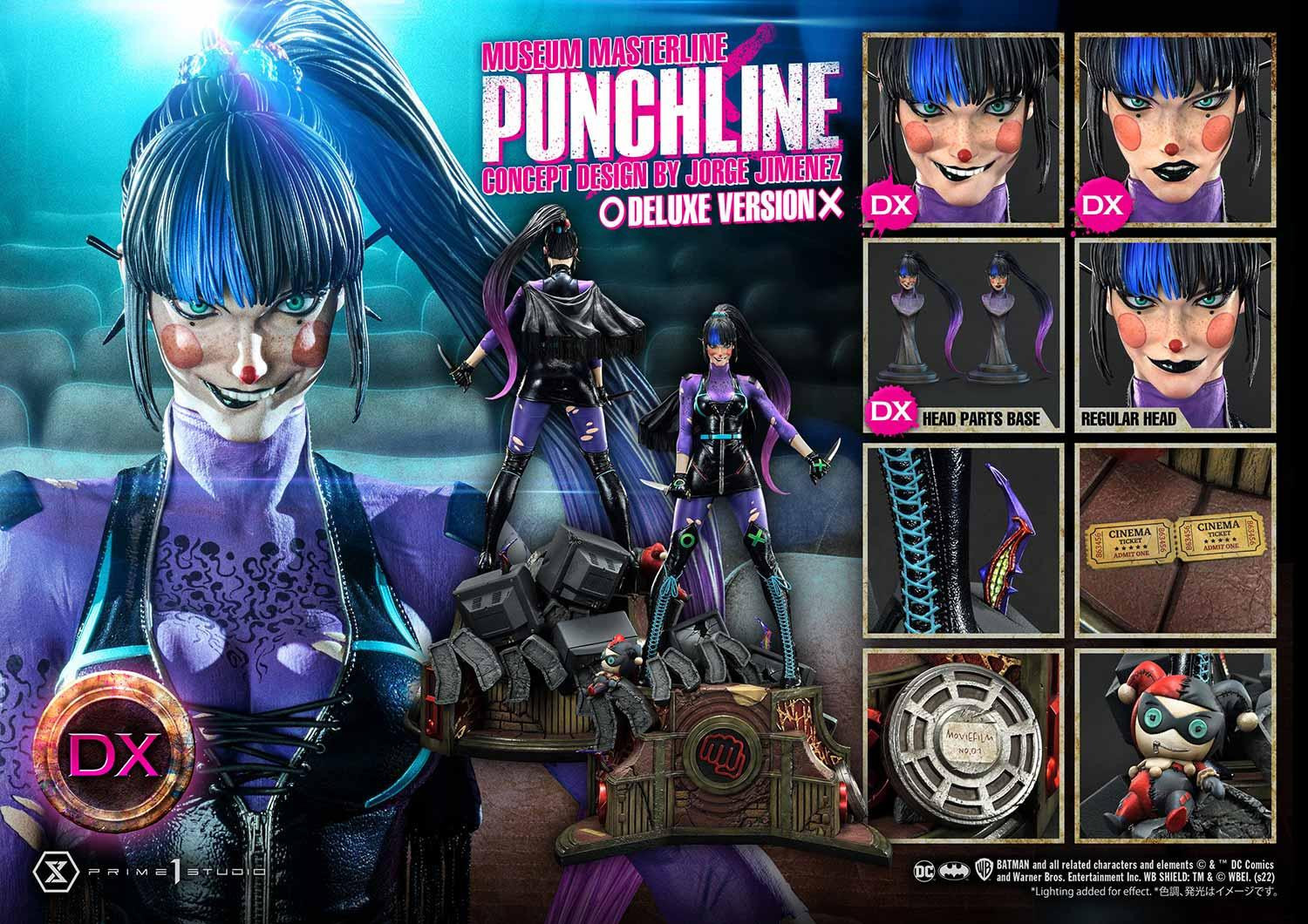 Batman - Punchline - Museum Masterline Series  (MMDC-54DX) - 1/3 - DX Version (Prime 1 Studio) photo 32