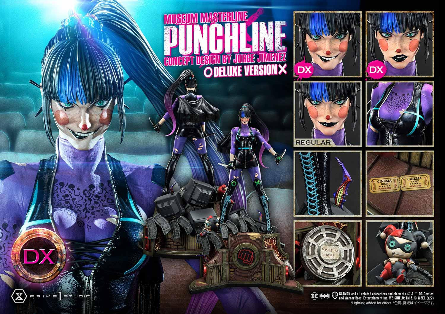 Batman - Punchline - Museum Masterline Series  (MMDC-54DXS) - 1/3 - DX Bonus Version (Prime 1 Studio) photo 87