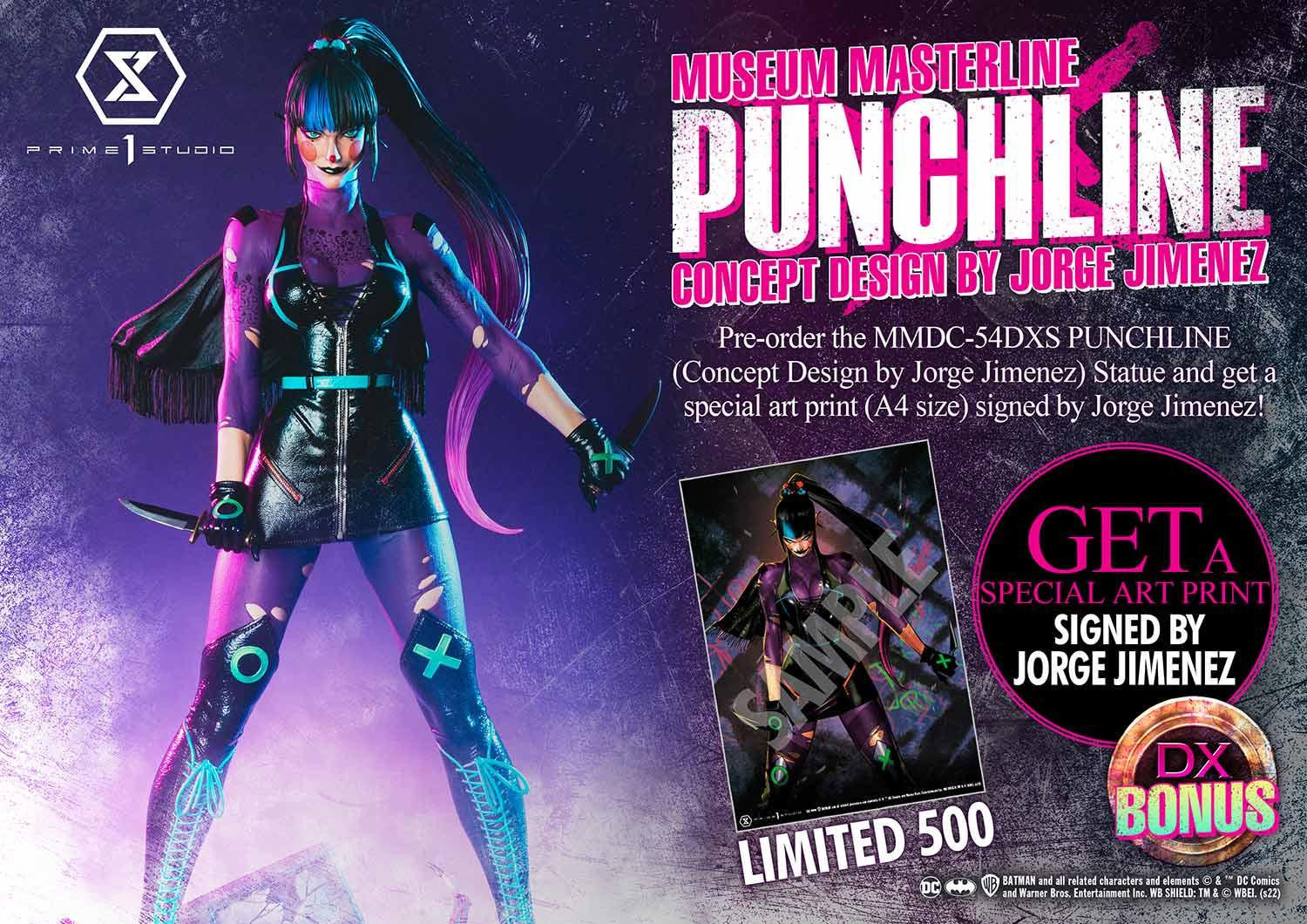 Batman - Punchline - Museum Masterline Series  (MMDC-54DXS) - 1/3 - DX Bonus Version (Prime 1 Studio) photo 89