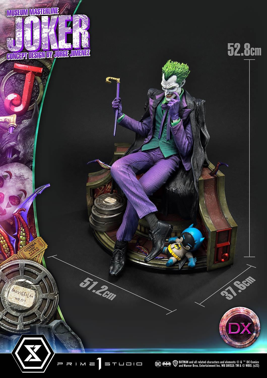 Batman - Joker - Museum Masterline Series (MMDC-55DX) - 1/3 - DX Version (Prime 1 Studio) photo 15