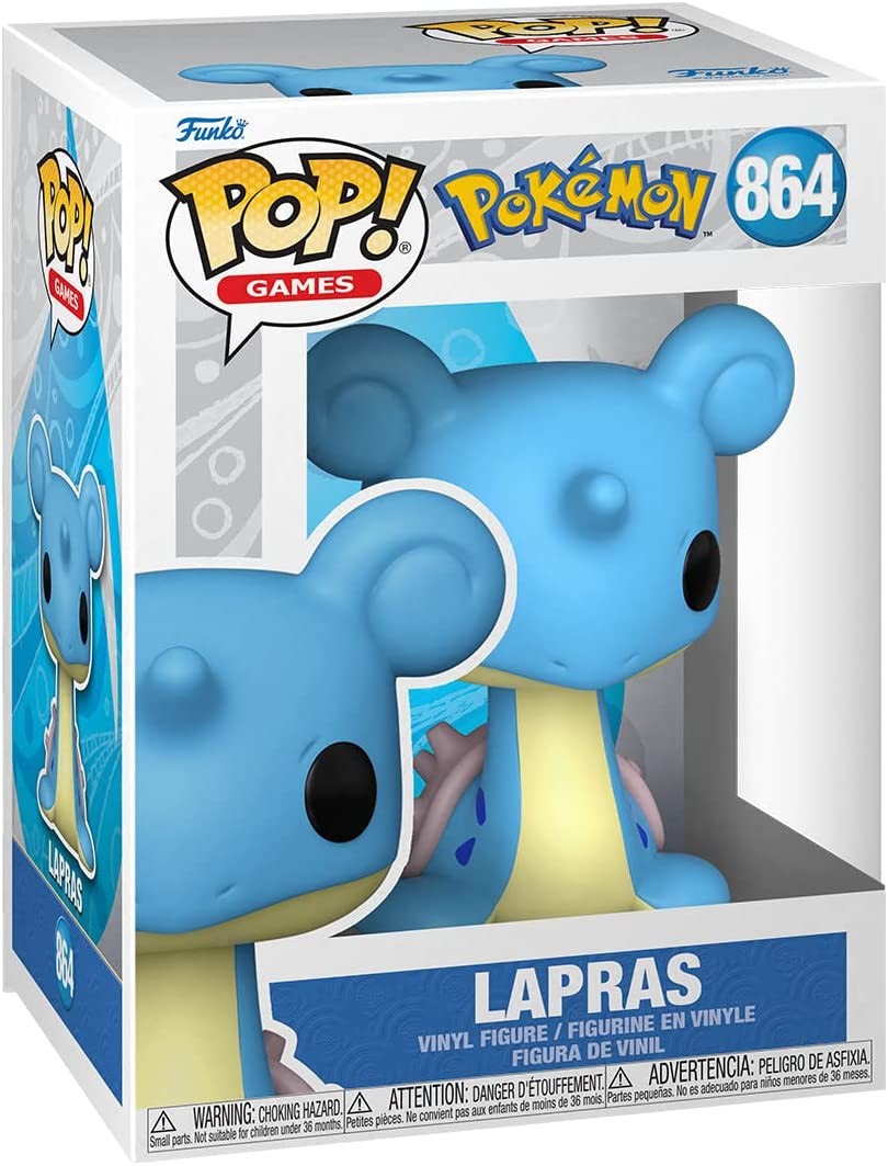 Pocket Monsters - Laplace - POP! Games  (864) - POP! Pokémon - POP! Vinyl (Funko Toys)