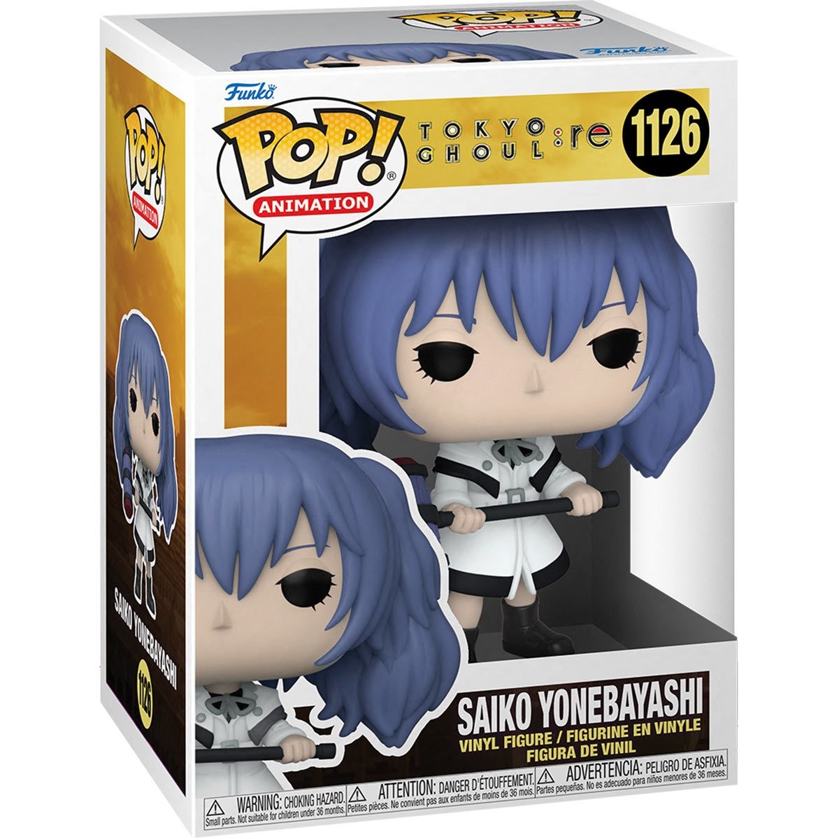 Tokyo Ghoul:re - Yonebayashi Saiko - POP! Animation  (1126) - POP! Vinyl (Funko Toys)