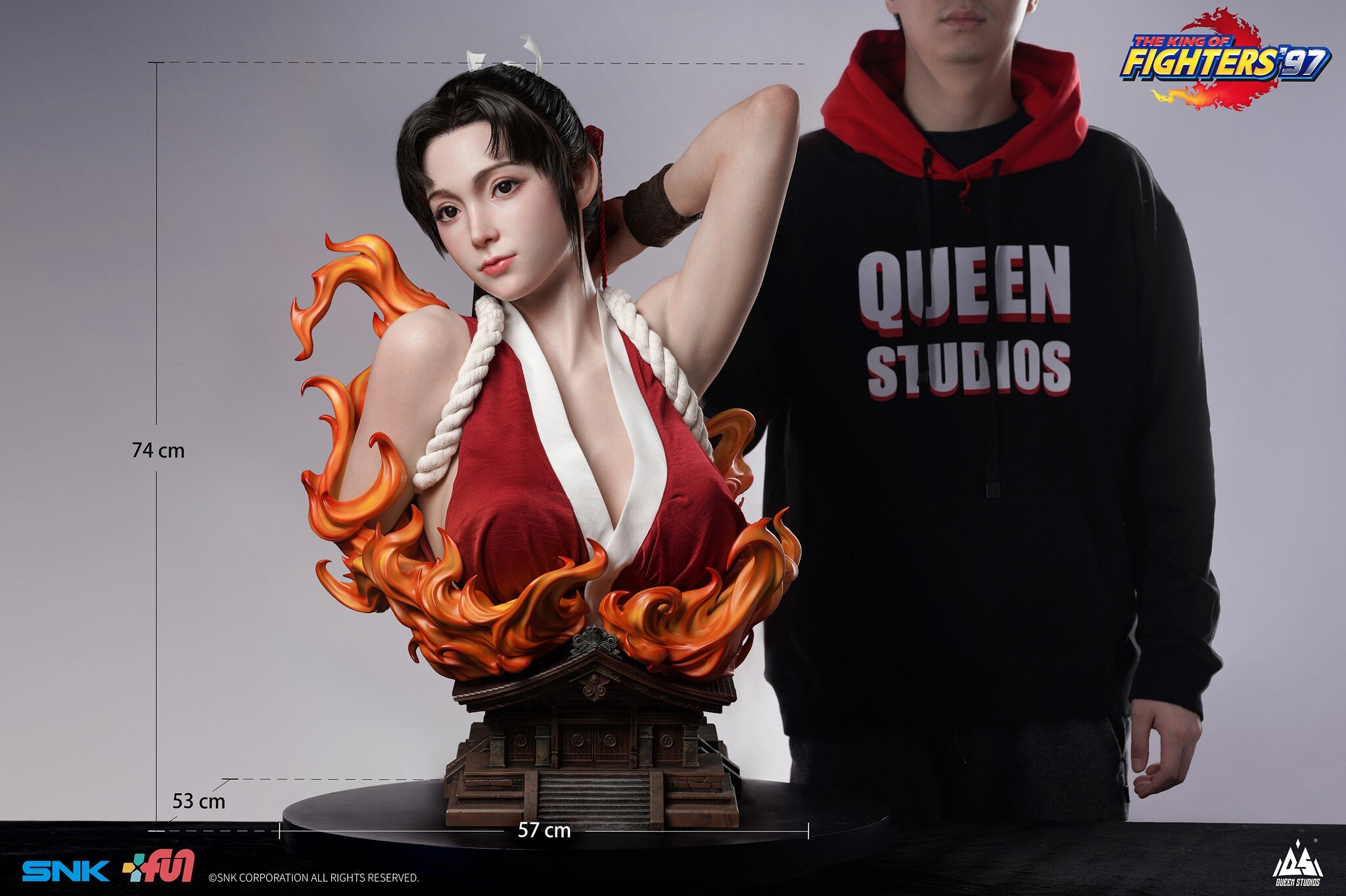 The King of Fighters '97 - Shiranui Mai - Bust - 1/1 (Queen Studios) photo 2