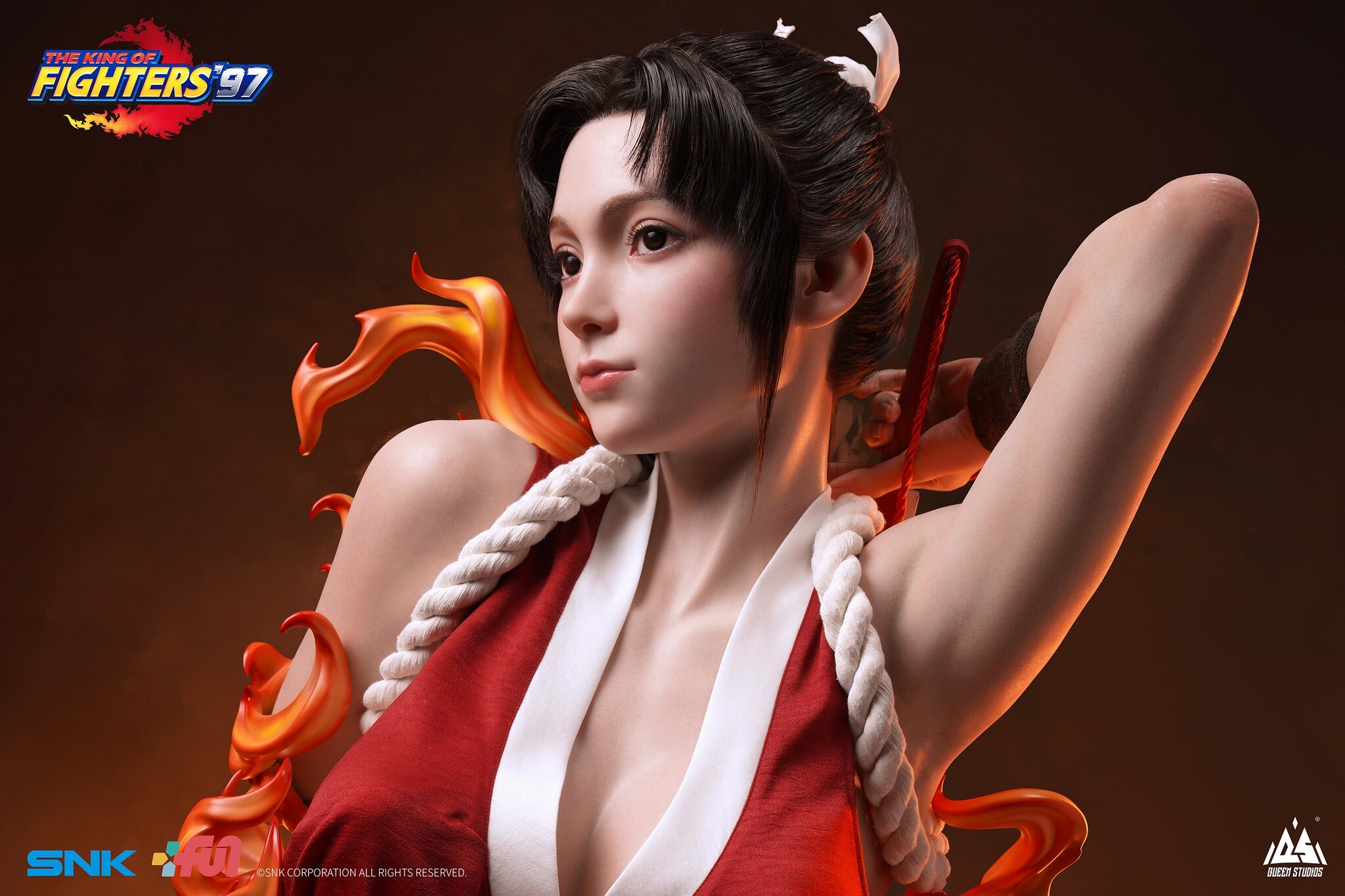 The King of Fighters '97 - Shiranui Mai - Bust - 1/1 (Queen Studios) photo 13