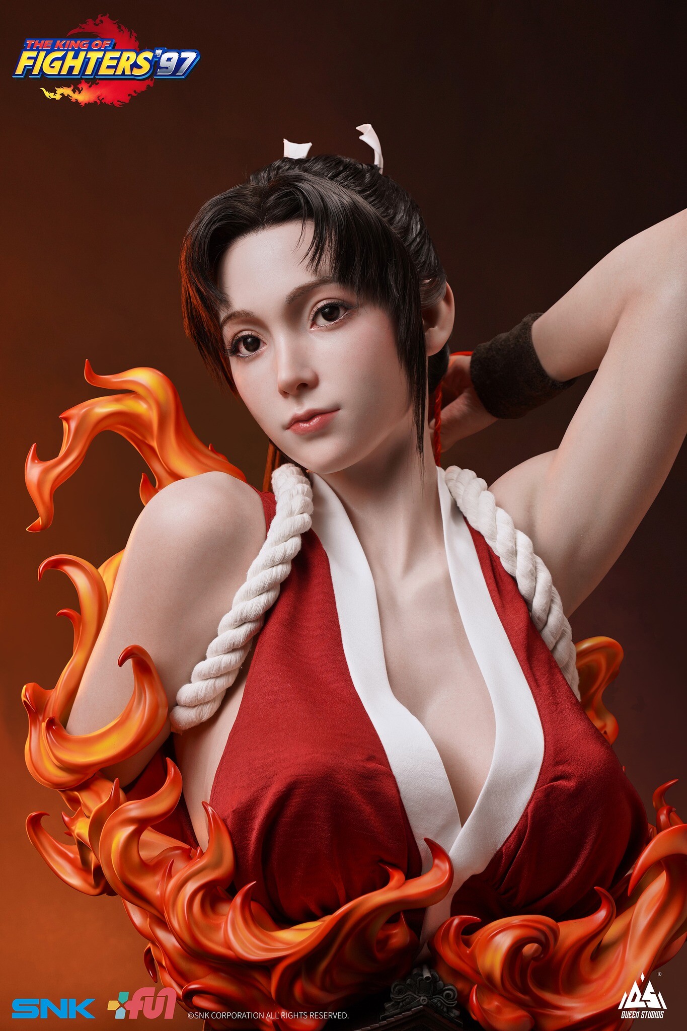 The King of Fighters '97 - Shiranui Mai - Bust - 1/1 (Queen Studios) photo 16