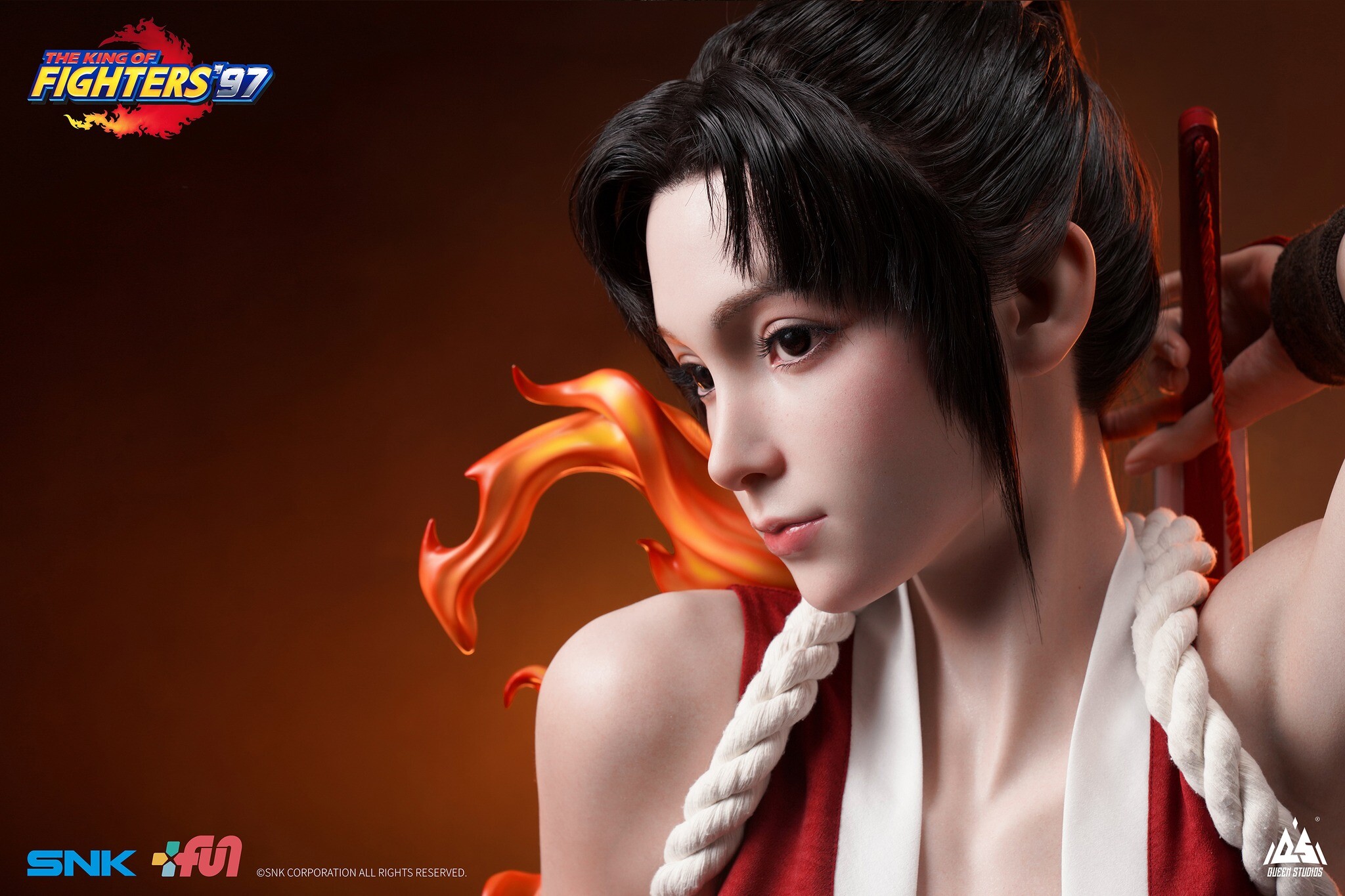 The King of Fighters '97 - Shiranui Mai - Bust - 1/1 (Queen Studios) photo 25