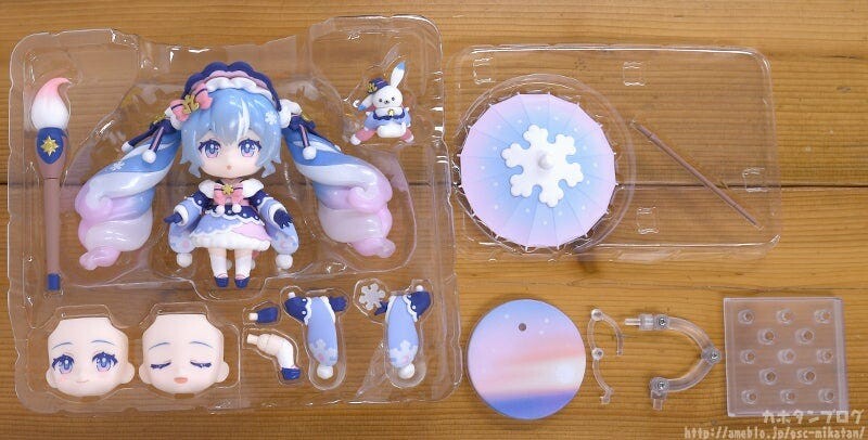 Vocaloid - Hatsune Miku - Rabbit Yukine - Nendoroid  (#2023) - Snow, Serene Winter Ver. (Good Smile Company) photo 8