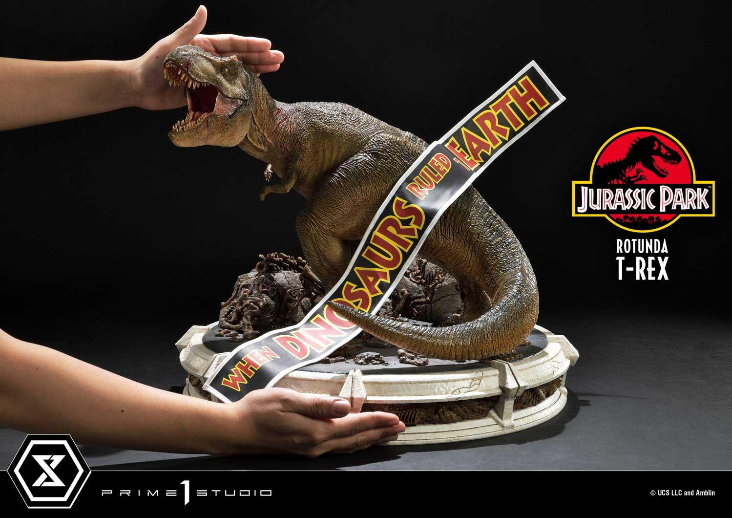 Jurassic Park - Tyrannosaurus Rex - Diorama - Legacy Museum Collection  (LMCJP-08) - Rotunda (Prime 1 Studio) photo 4