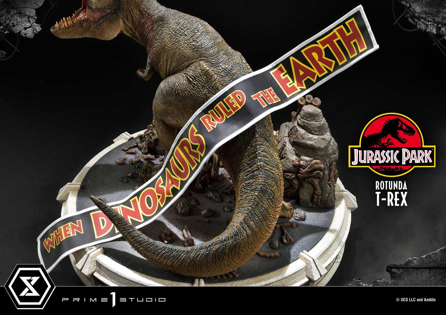 Jurassic Park - Tyrannosaurus Rex - Diorama - Legacy Museum Collection  (LMCJP-08) - Rotunda (Prime 1 Studio) photo 5