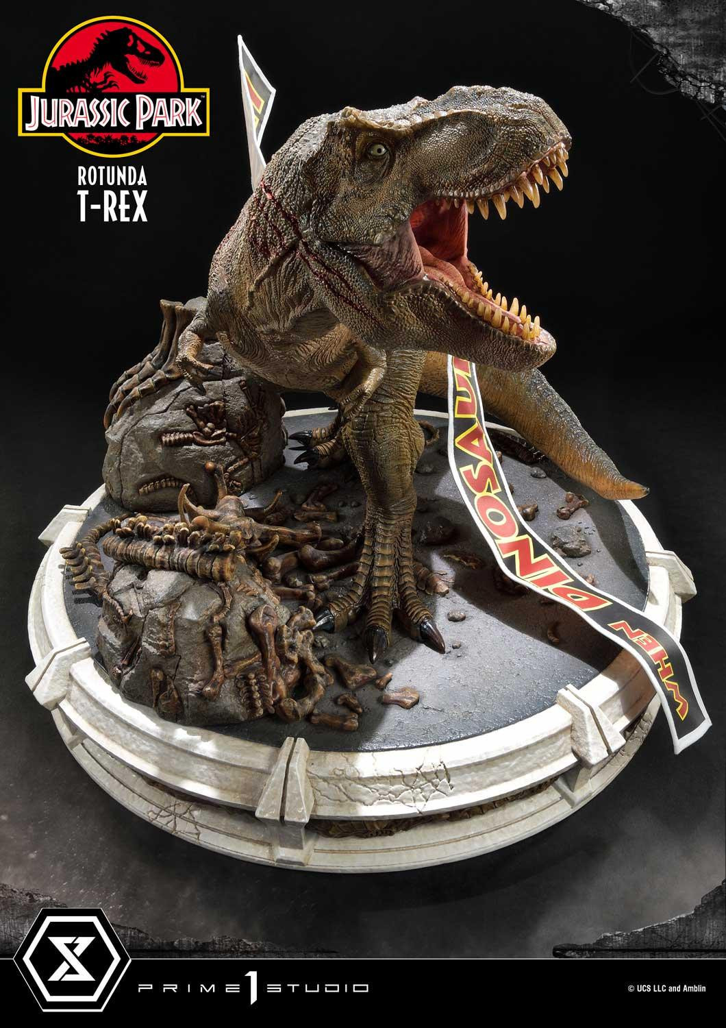 Jurassic Park - Tyrannosaurus Rex - Diorama - Legacy Museum Collection  (LMCJP-08) - Rotunda (Prime 1 Studio) photo 11