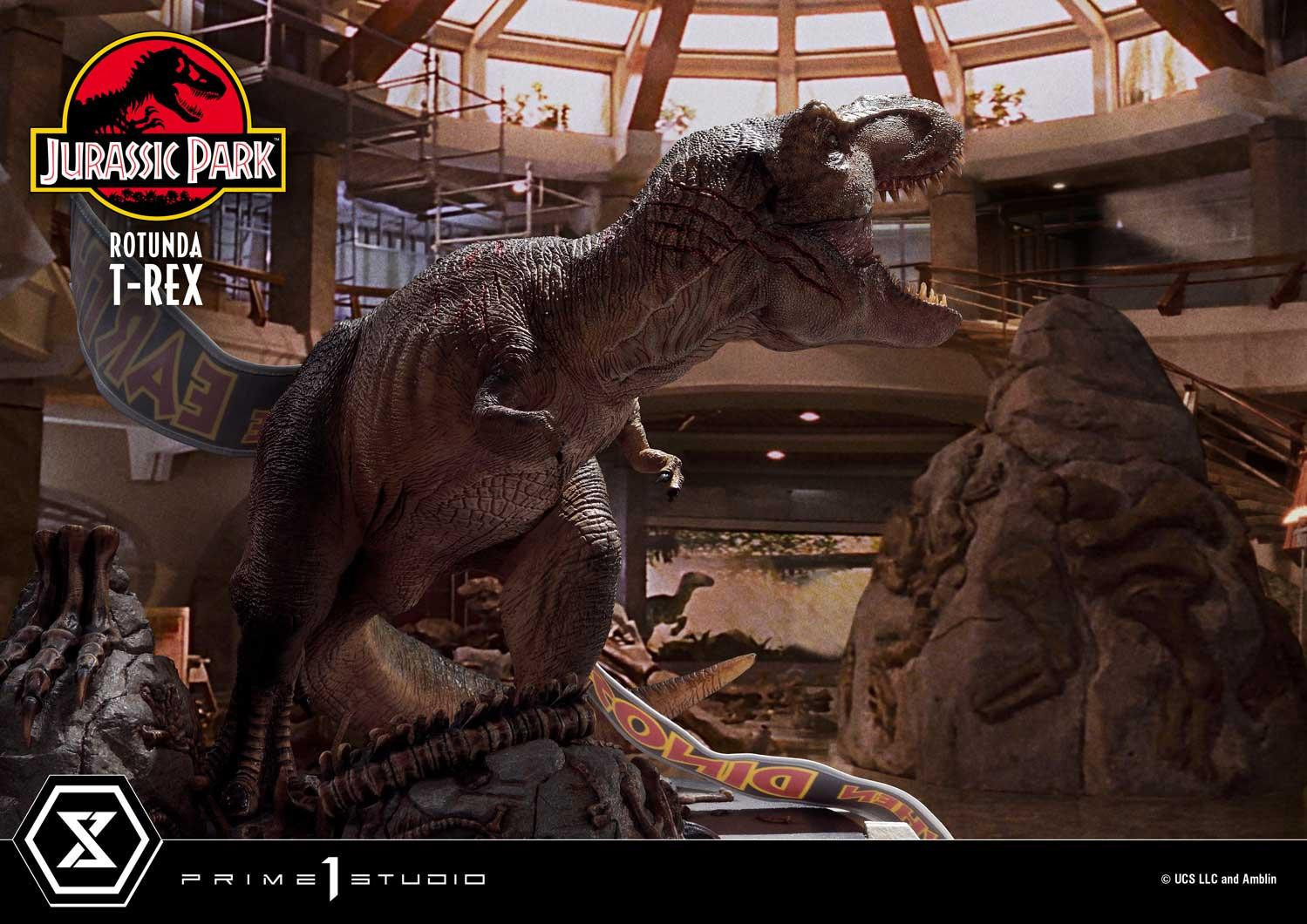 Jurassic Park - Tyrannosaurus Rex - Diorama - Legacy Museum Collection  (LMCJP-08) - Rotunda (Prime 1 Studio) photo 14