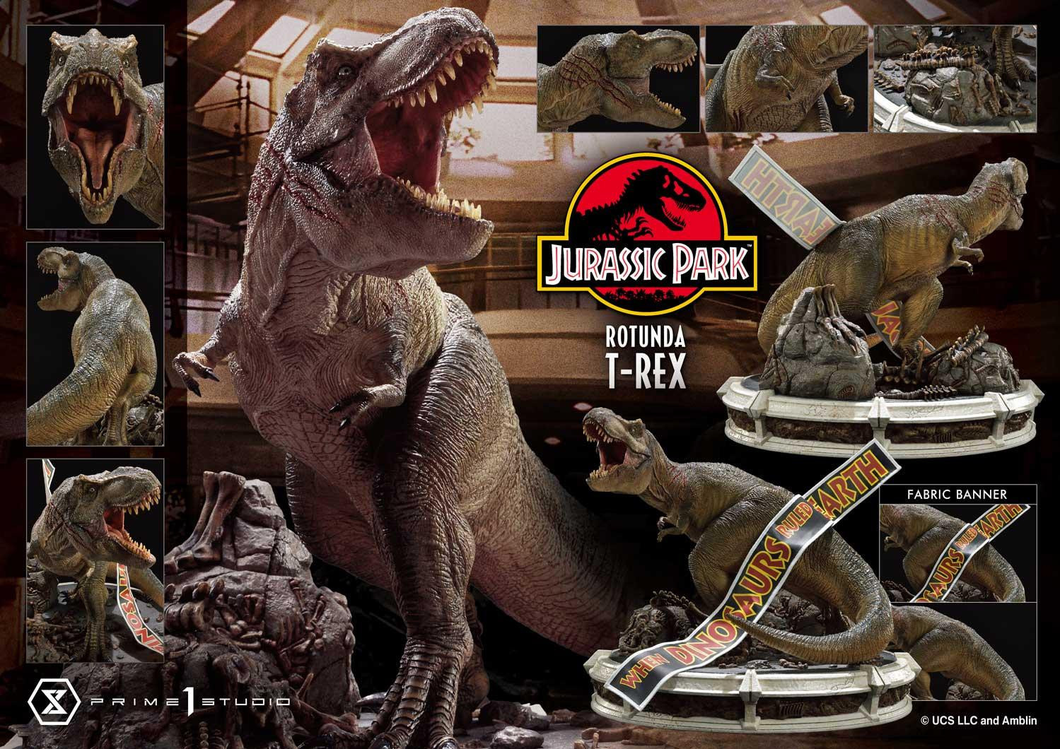Jurassic Park - Tyrannosaurus Rex - Diorama - Legacy Museum Collection  (LMCJP-08) - Rotunda (Prime 1 Studio) photo 19