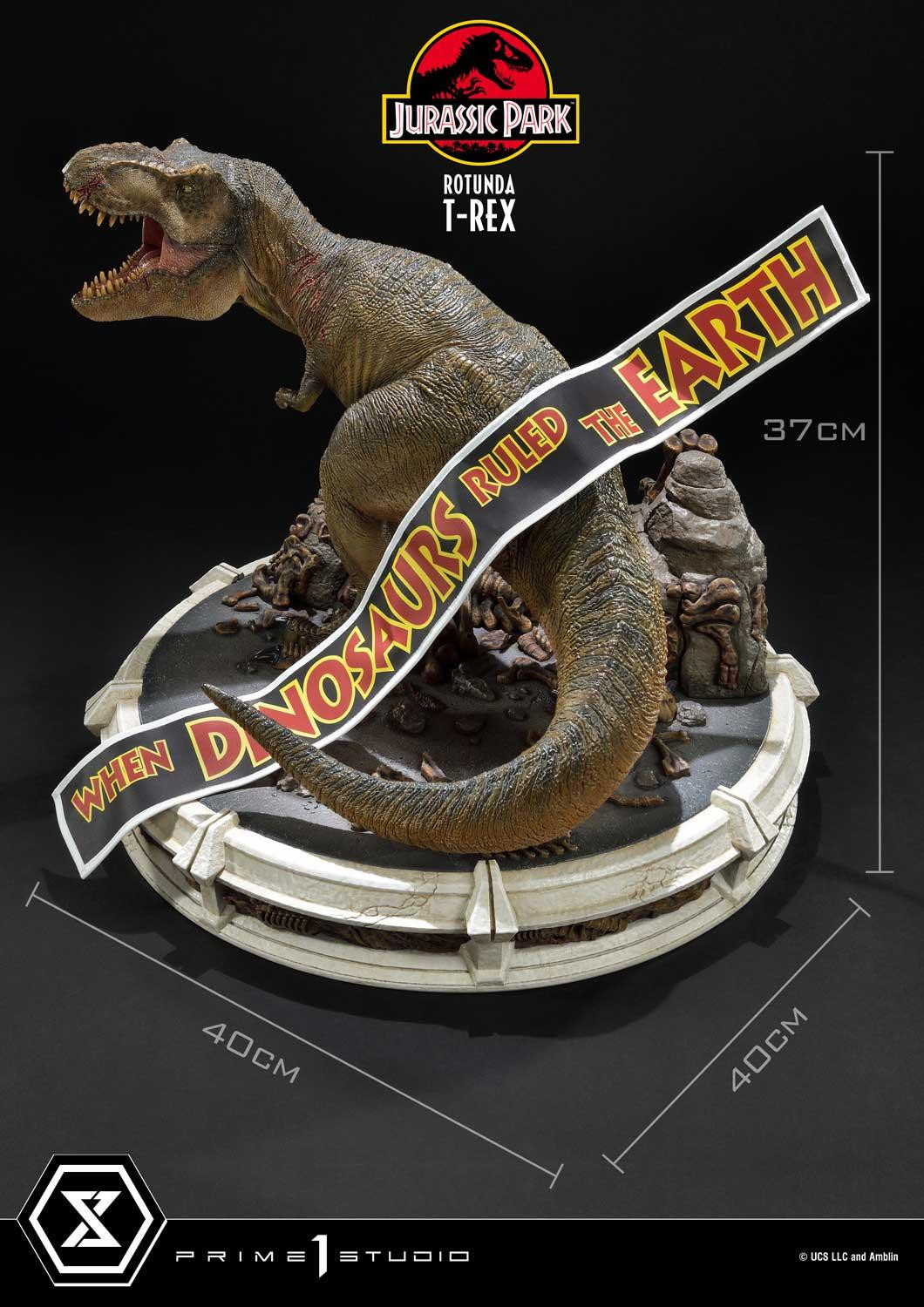 Jurassic Park - Tyrannosaurus Rex - Diorama - Legacy Museum Collection  (LMCJP-08) - Rotunda (Prime 1 Studio) photo 20
