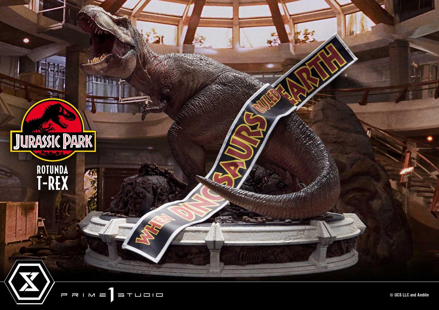 Jurassic Park - Tyrannosaurus Rex - Diorama - Legacy Museum Collection  (LMCJP-08) - Rotunda (Prime 1 Studio) photo 21