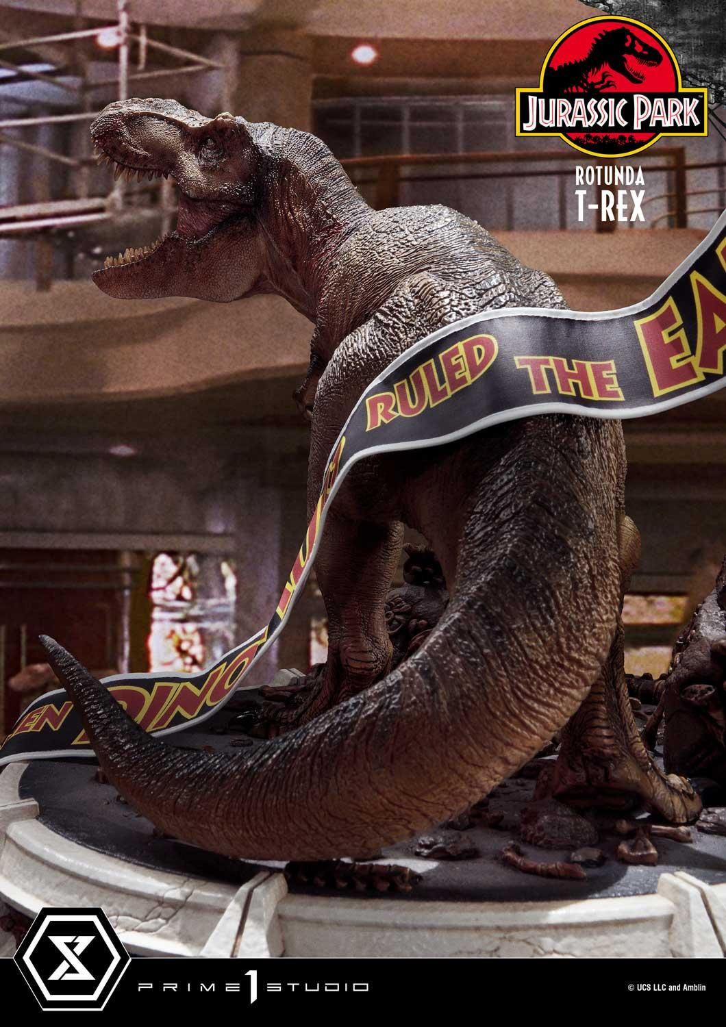Jurassic Park - Tyrannosaurus Rex - Diorama - Legacy Museum Collection  (LMCJP-08) - Rotunda (Prime 1 Studio) photo 28