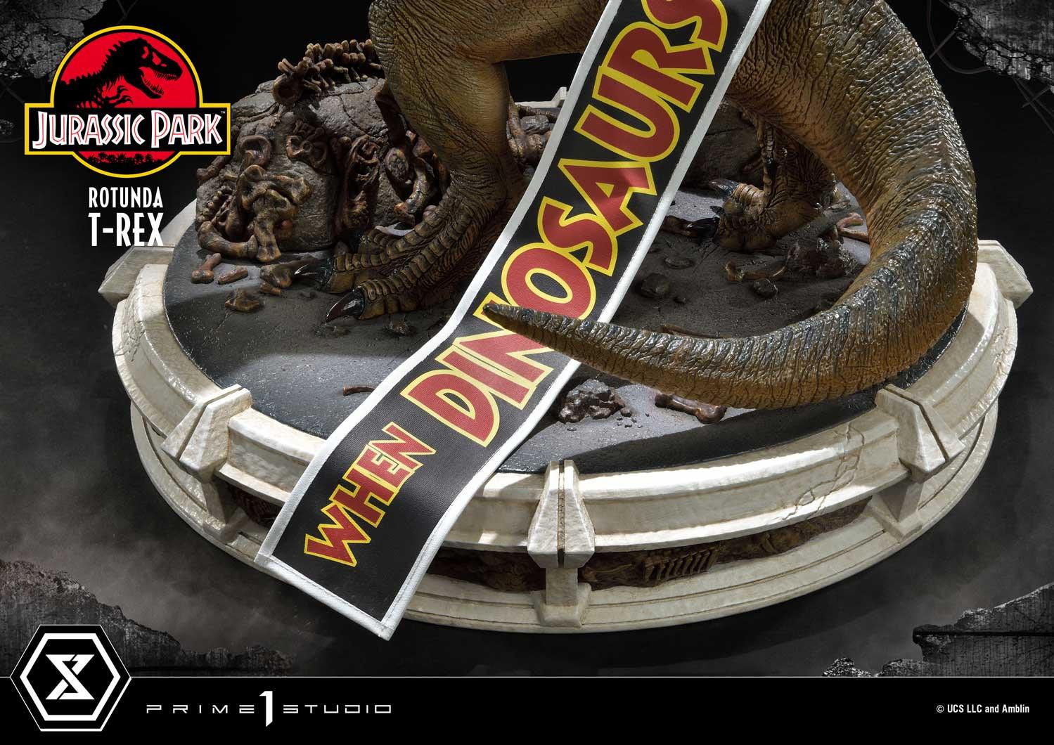 Jurassic Park - Tyrannosaurus Rex - Diorama - Legacy Museum Collection  (LMCJP-08) - Rotunda (Prime 1 Studio) photo 30