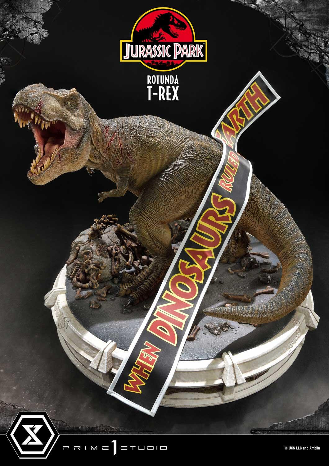 Jurassic Park - Tyrannosaurus Rex - Diorama - Legacy Museum Collection  (LMCJP-08) - Rotunda (Prime 1 Studio) photo 33