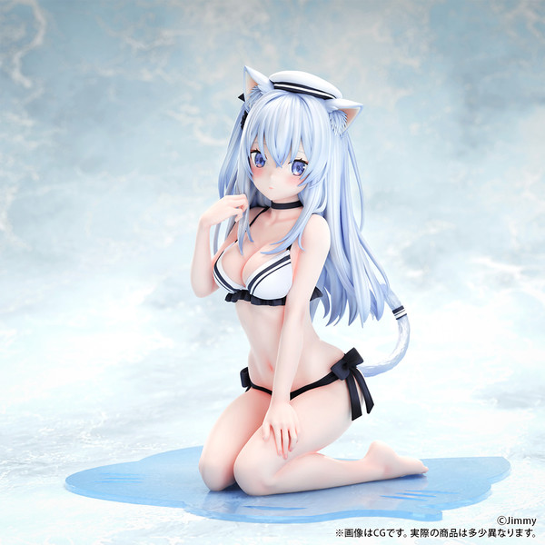 Original - Kemonomimi Gakuen - Aonami Shio - 1/5 - Tsuishi Eye ver. (B'full)