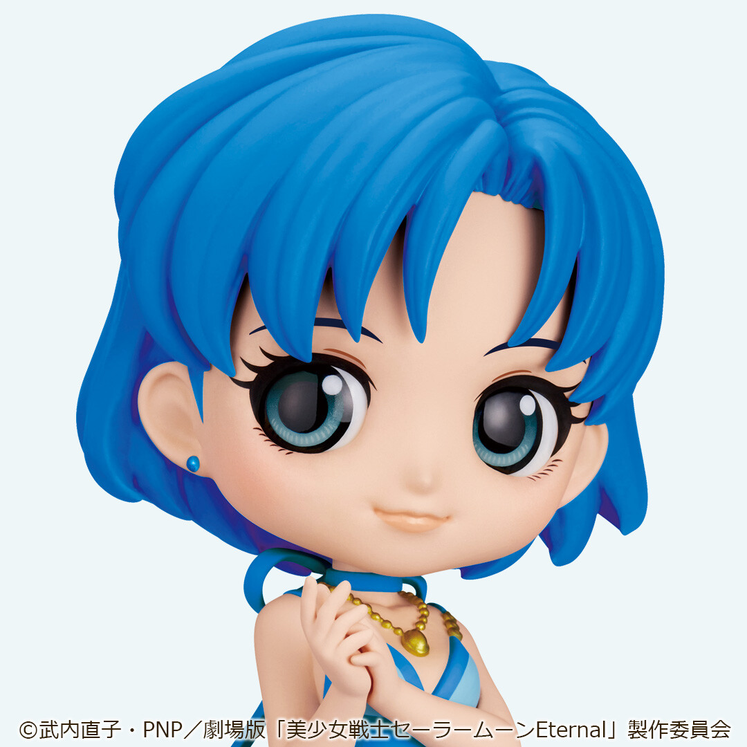 Gekijouban Bishoujo Senshi Sailor Moon Eternal - Princess Mercury - Q Posket - A (Bandai Spirits) photo 4
