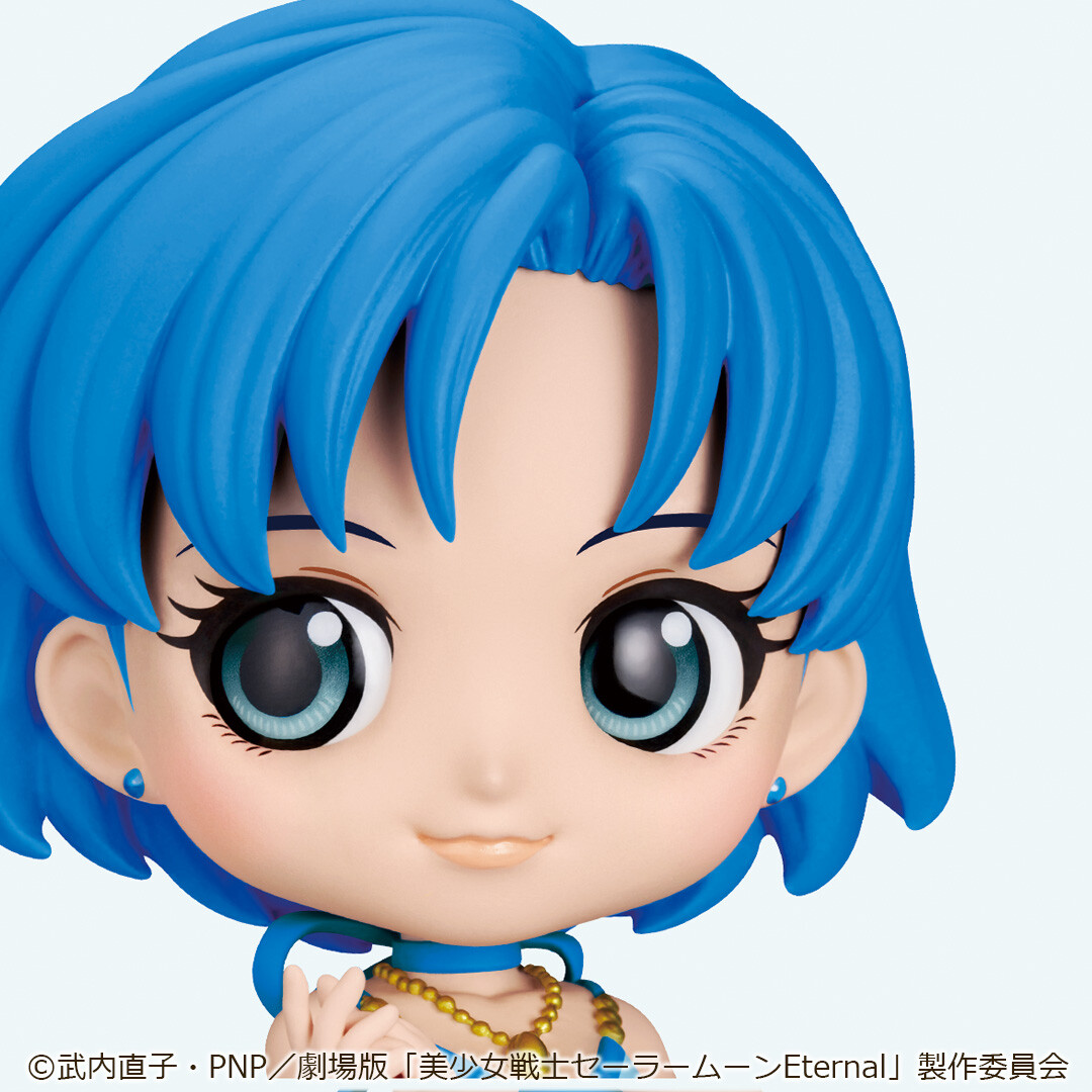 Gekijouban Bishoujo Senshi Sailor Moon Eternal - Princess Mercury - Q Posket - A (Bandai Spirits) photo 5
