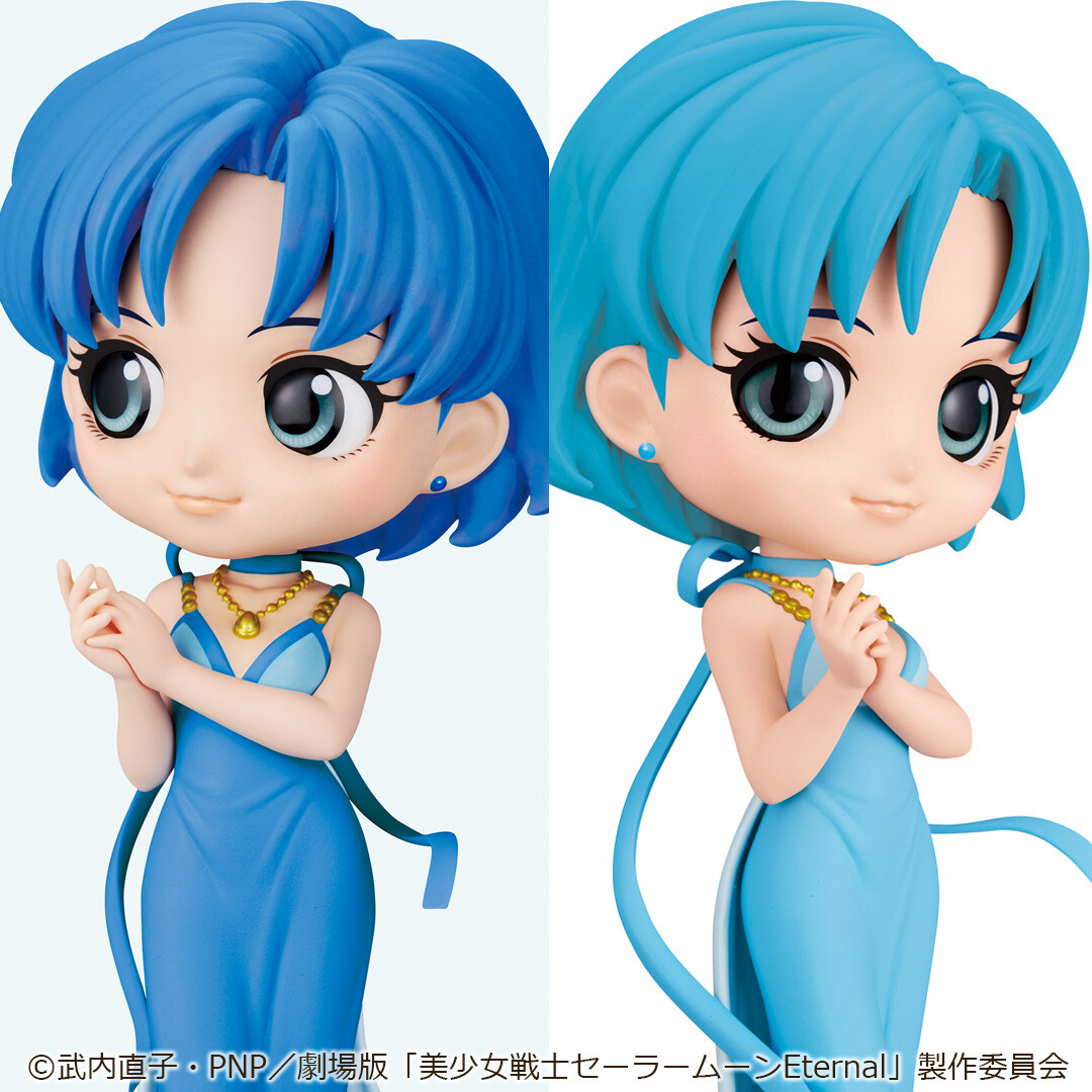 Gekijouban Bishoujo Senshi Sailor Moon Eternal - Princess Mercury - Q Posket - B (Bandai Spirits) photo 3