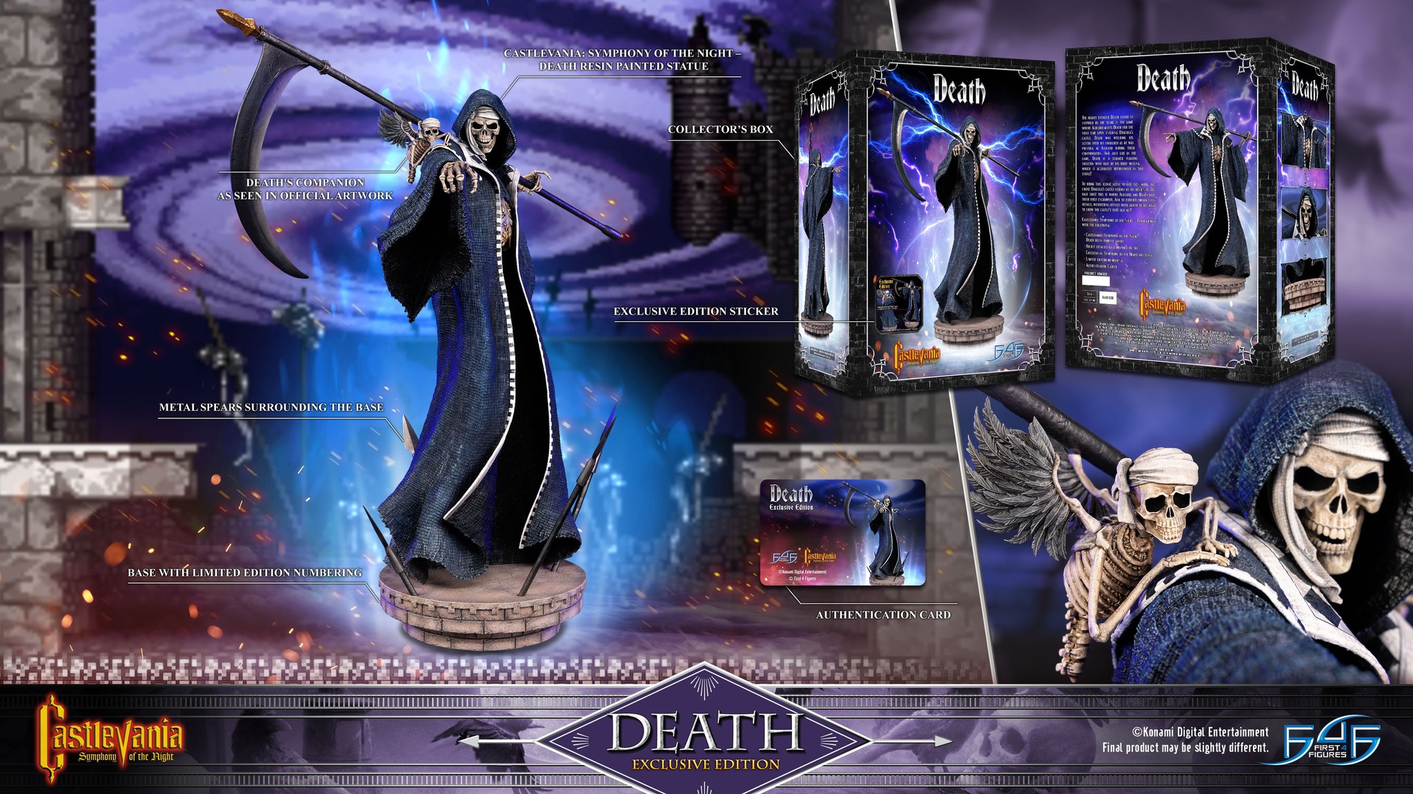 Akumajou Dracula X: Gekka no Yasoukyoku - Shinigami - 1/4 - Exclusive Edition (First 4 Figures) photo 4
