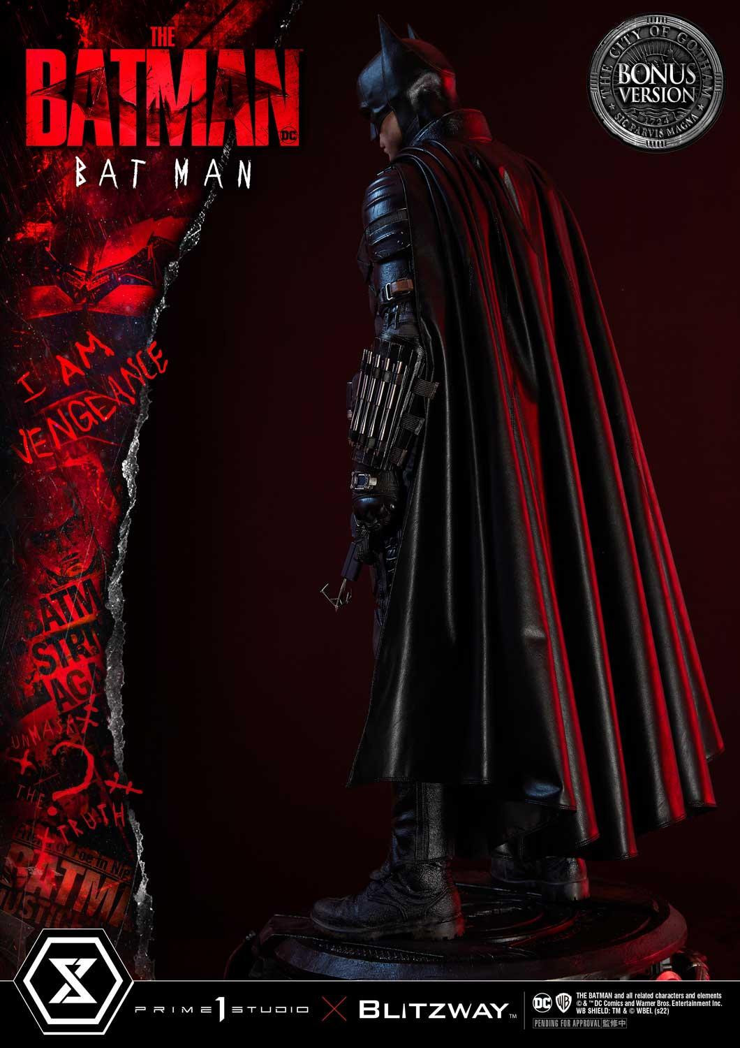 The Batman - Batman - Bruce Wayne - Museum Masterline Series (MMTBM-03S) - 1/3 - Bonus Version (Blitzway, Prime 1 Studio) photo 59