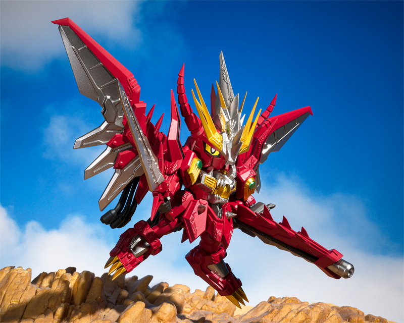 Gundlander III Ryuu no Shugoshin-Hen - Red Lander - SD Gundam Glitter Maisou - Continue (Bandai Spirits) photo 2