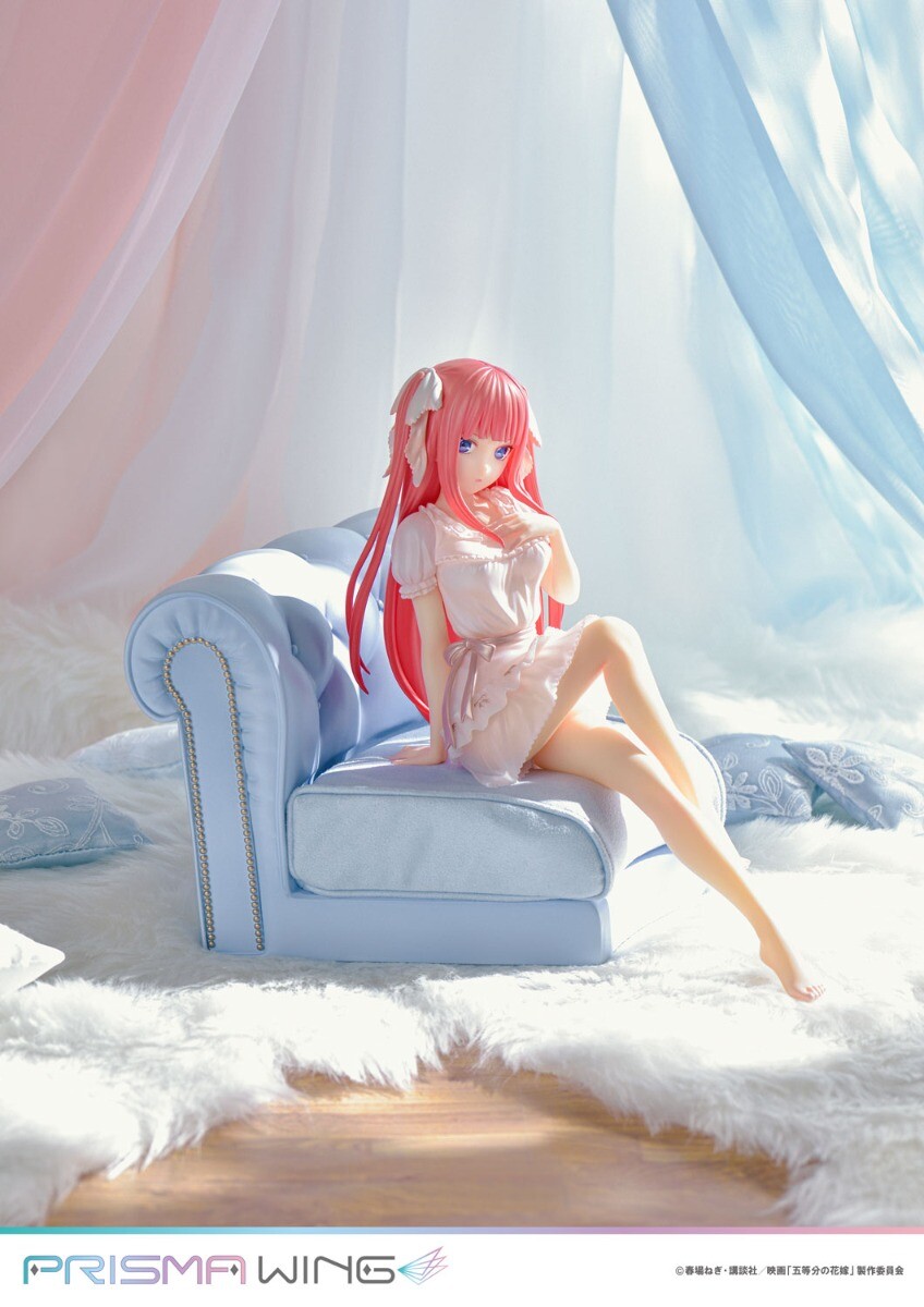 Gotoubun no Hanayome - Nakano Nino - Prisma Wing  (PWGTHN-2P) - 1/7 (Prime 1 Studio) photo 6