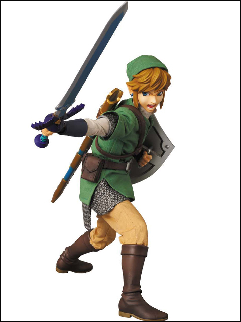Zelda no Densetsu: Skyward Sword - Link - Real Action Heroes (#622) - 1/6 (Medicom Toy)