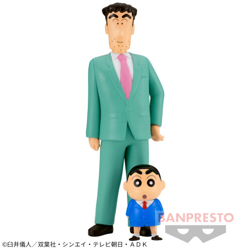 Crayon Shin-chan - Nohara Hiroshi - Nohara Shinnosuke - Crayon Shin-chan Nohara Family Figure Family Photo  (Vol. 1) (Bandai Spirits)