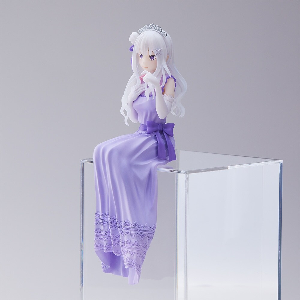Re:Zero kara Hajimeru Isekai Seikatsu - Emilia - Premium Chokonose Figure - Lost in Memories, Dressed-Up Party Ver. (SEGA) photo 7