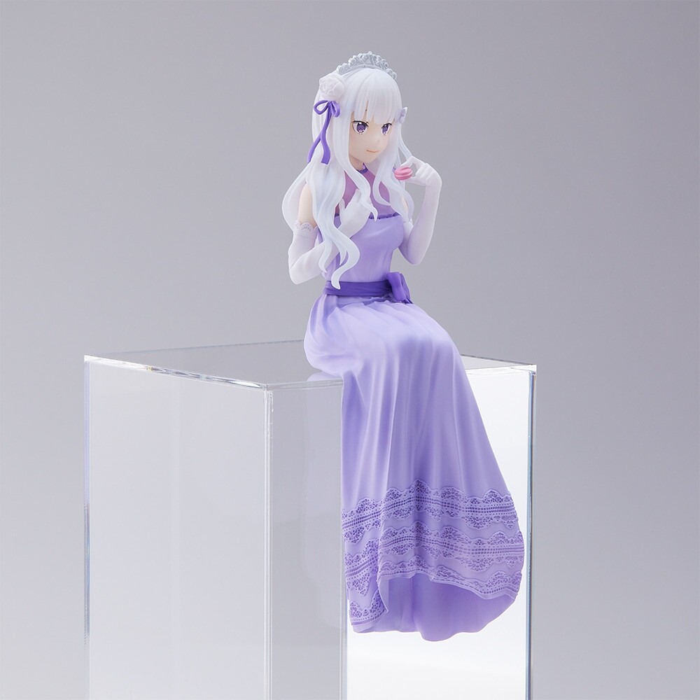 Re:Zero kara Hajimeru Isekai Seikatsu - Emilia - Premium Chokonose Figure - Lost in Memories, Dressed-Up Party Ver. (SEGA) photo 9