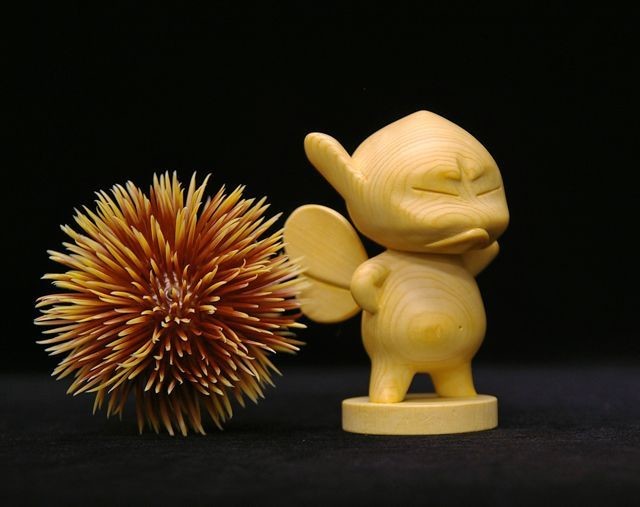 Berserk - Puck - Kuri Puck: Angry - Wooden Figurine (Art of War) photo 2