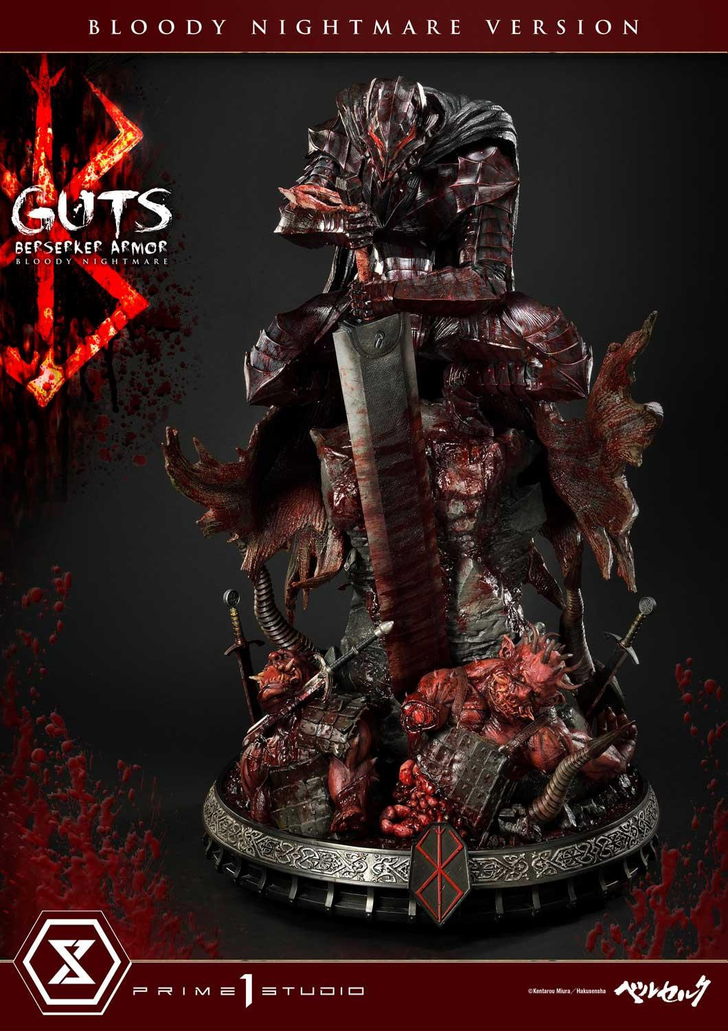 Berserk - Daka - Guts - Ultimate Premium Masterline  (UPMBR-04BN) - 1/4 - Berserker Armor, Bloody Nightmare (Prime 1 Studio) photo 4