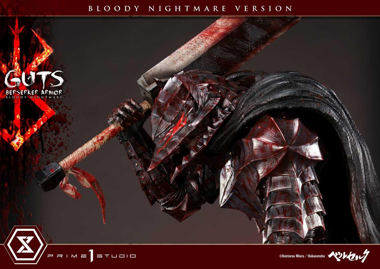 Berserk - Daka - Guts - Ultimate Premium Masterline  (UPMBR-04BN) - 1/4 - Berserker Armor, Bloody Nightmare (Prime 1 Studio) photo 6