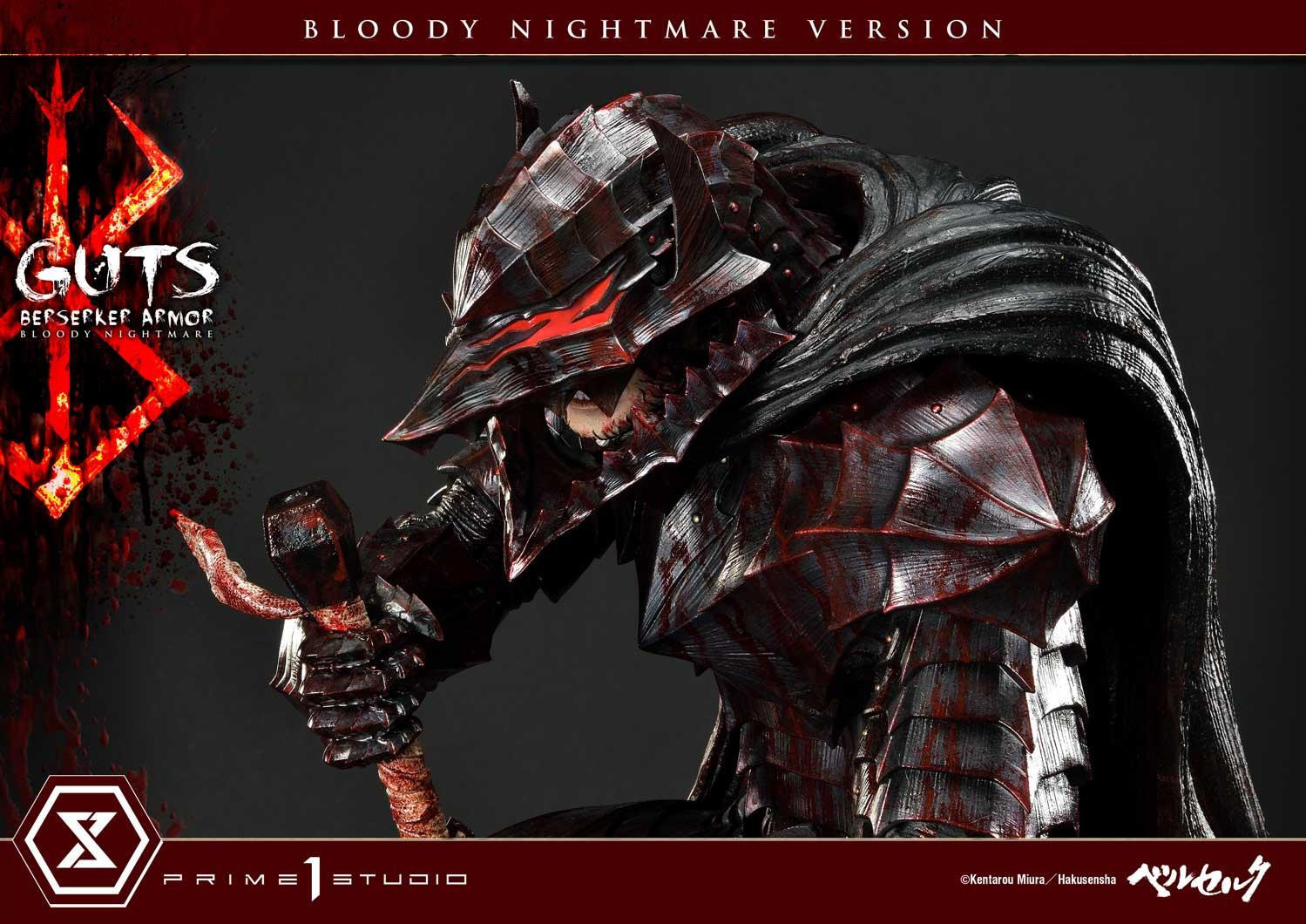 Berserk - Daka - Guts - Ultimate Premium Masterline  (UPMBR-04BN) - 1/4 - Berserker Armor, Bloody Nightmare (Prime 1 Studio) photo 8