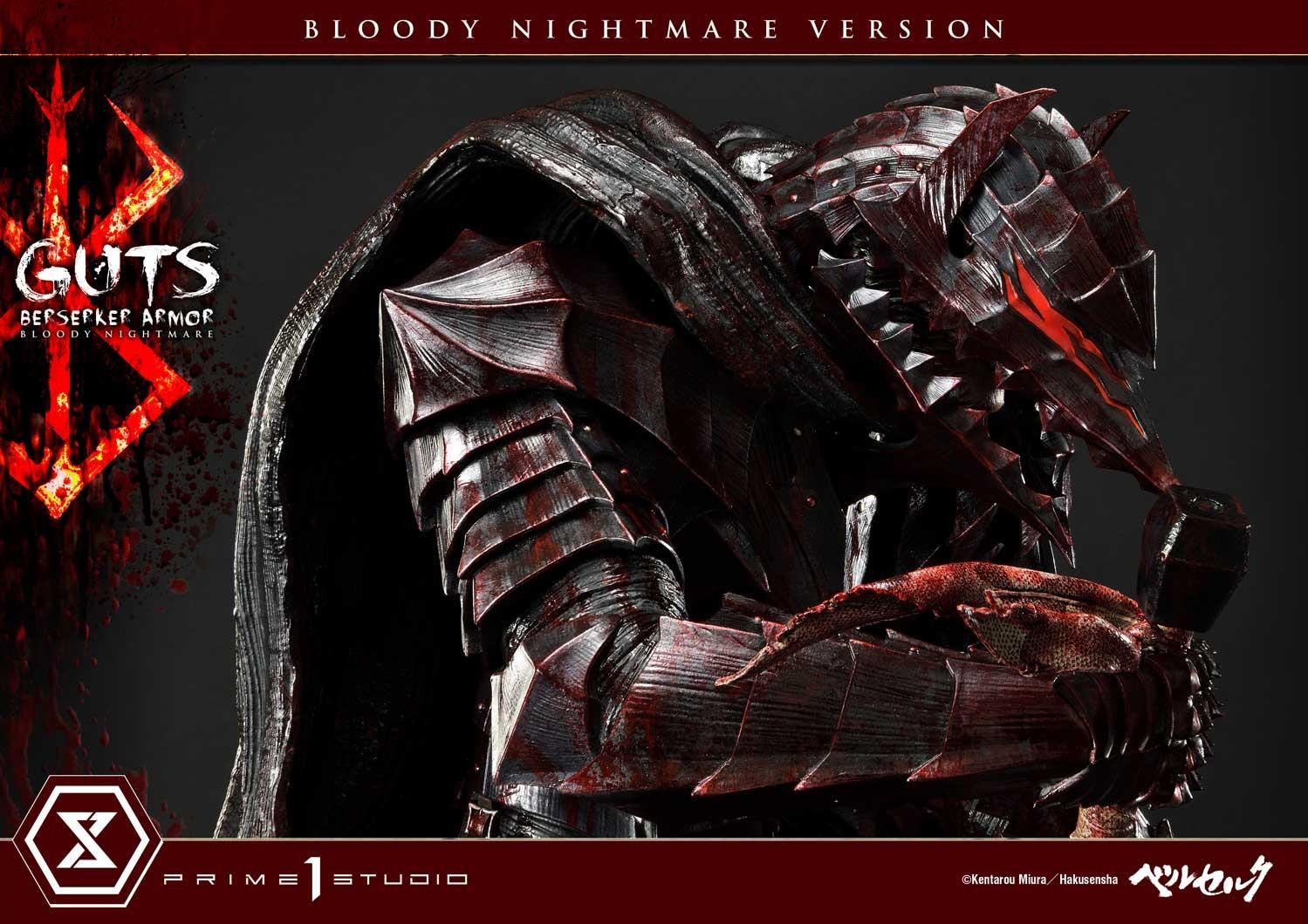 Berserk - Daka - Guts - Ultimate Premium Masterline  (UPMBR-04BN) - 1/4 - Berserker Armor, Bloody Nightmare (Prime 1 Studio) photo 9