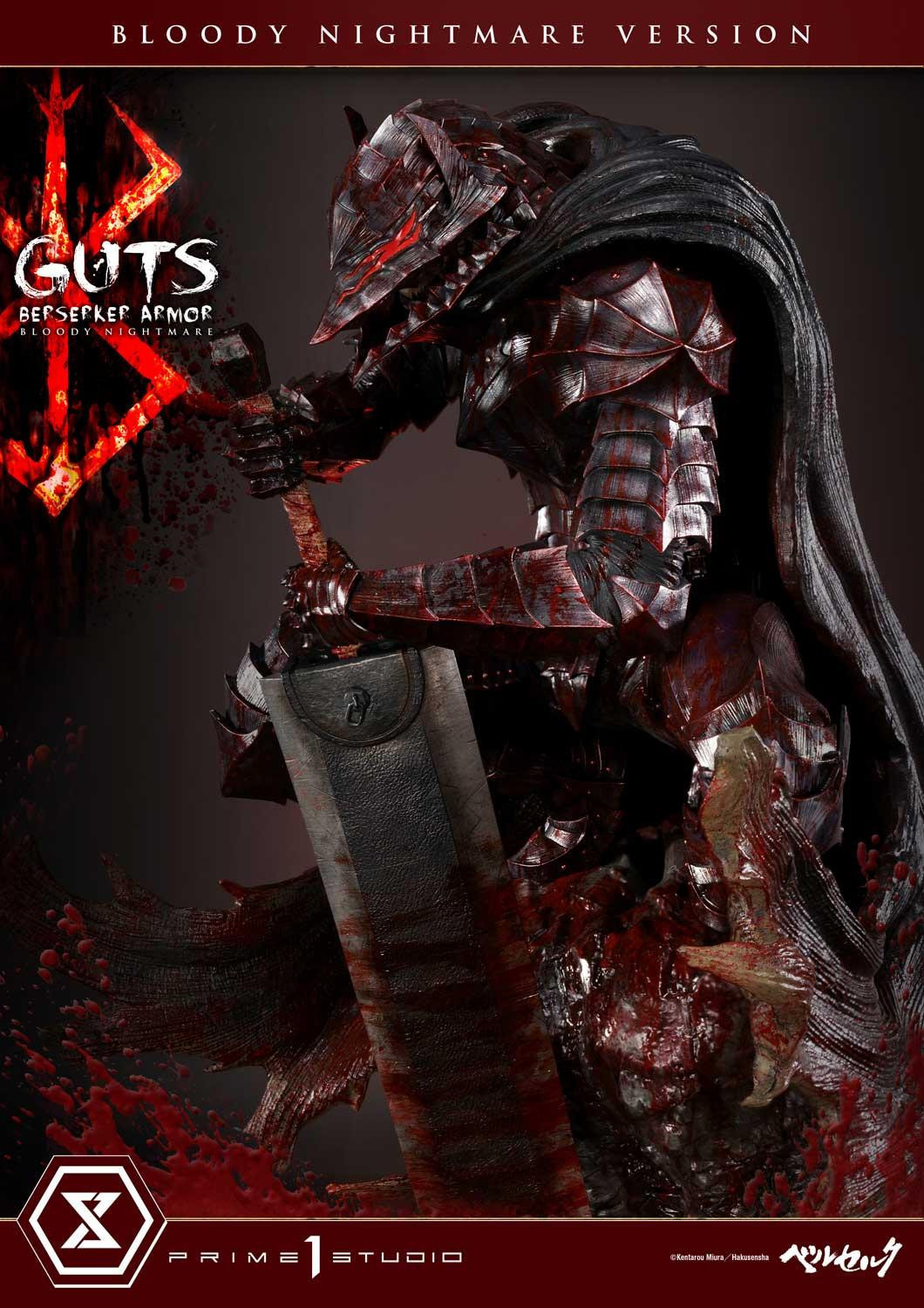 Berserk - Daka - Guts - Ultimate Premium Masterline  (UPMBR-04BN) - 1/4 - Berserker Armor, Bloody Nightmare (Prime 1 Studio) photo 15