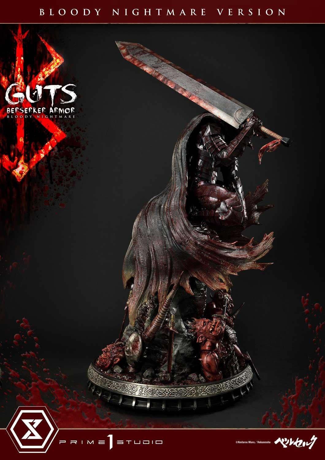 Berserk - Daka - Guts - Ultimate Premium Masterline  (UPMBR-04BN) - 1/4 - Berserker Armor, Bloody Nightmare (Prime 1 Studio) photo 17