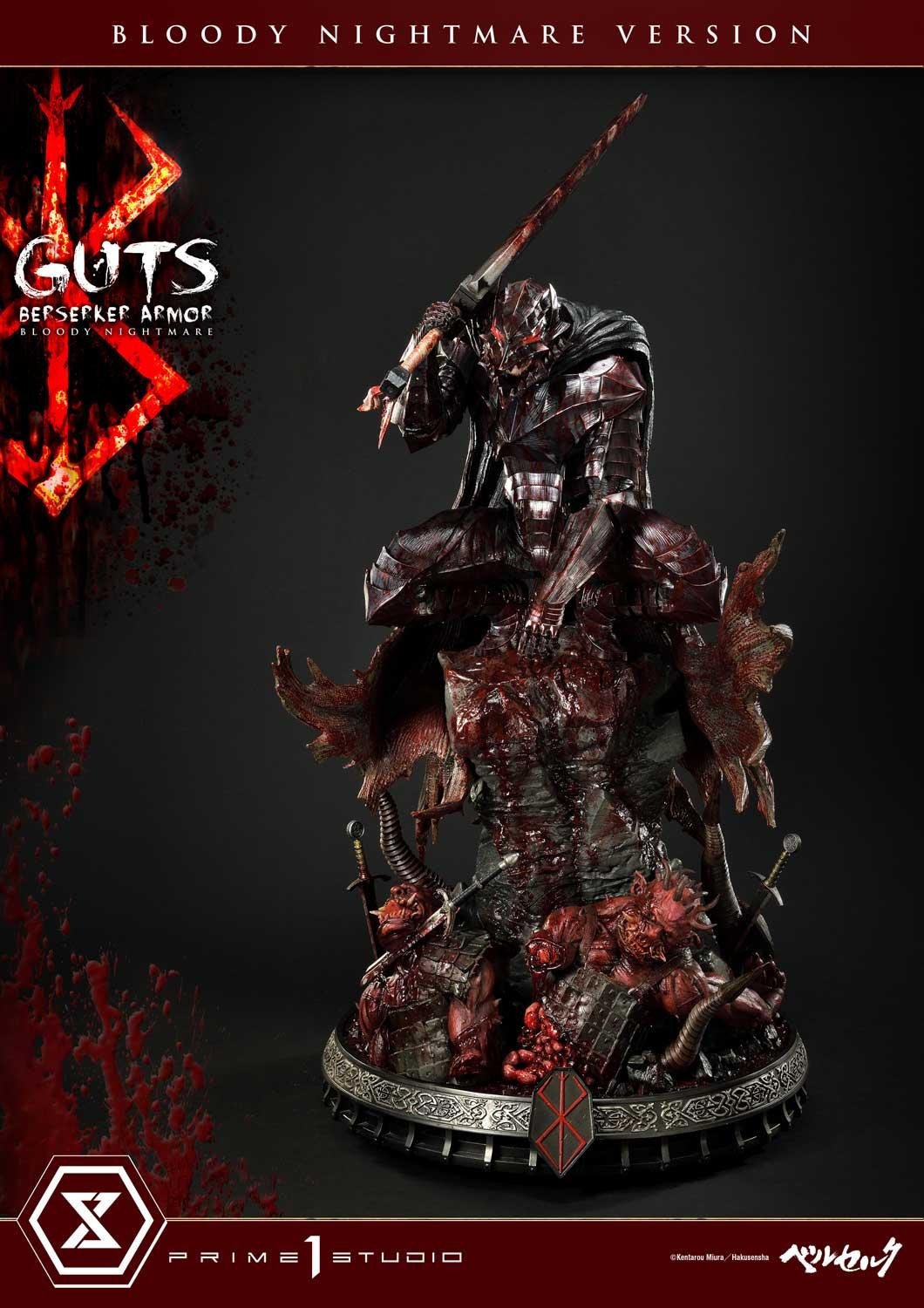 Berserk - Daka - Guts - Ultimate Premium Masterline  (UPMBR-04BN) - 1/4 - Berserker Armor, Bloody Nightmare (Prime 1 Studio) photo 19