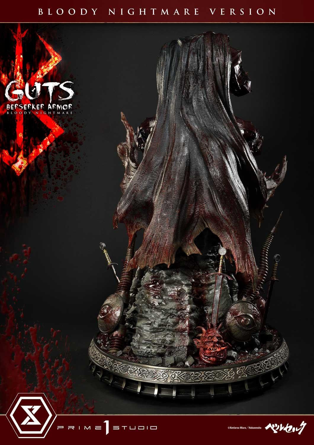 Berserk - Daka - Guts - Ultimate Premium Masterline  (UPMBR-04BN) - 1/4 - Berserker Armor, Bloody Nightmare (Prime 1 Studio) photo 21