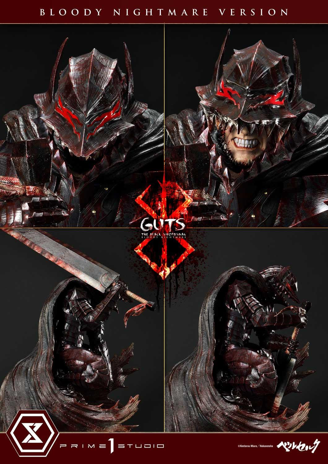 Berserk - Daka - Guts - Ultimate Premium Masterline  (UPMBR-04BN) - 1/4 - Berserker Armor, Bloody Nightmare (Prime 1 Studio) photo 25