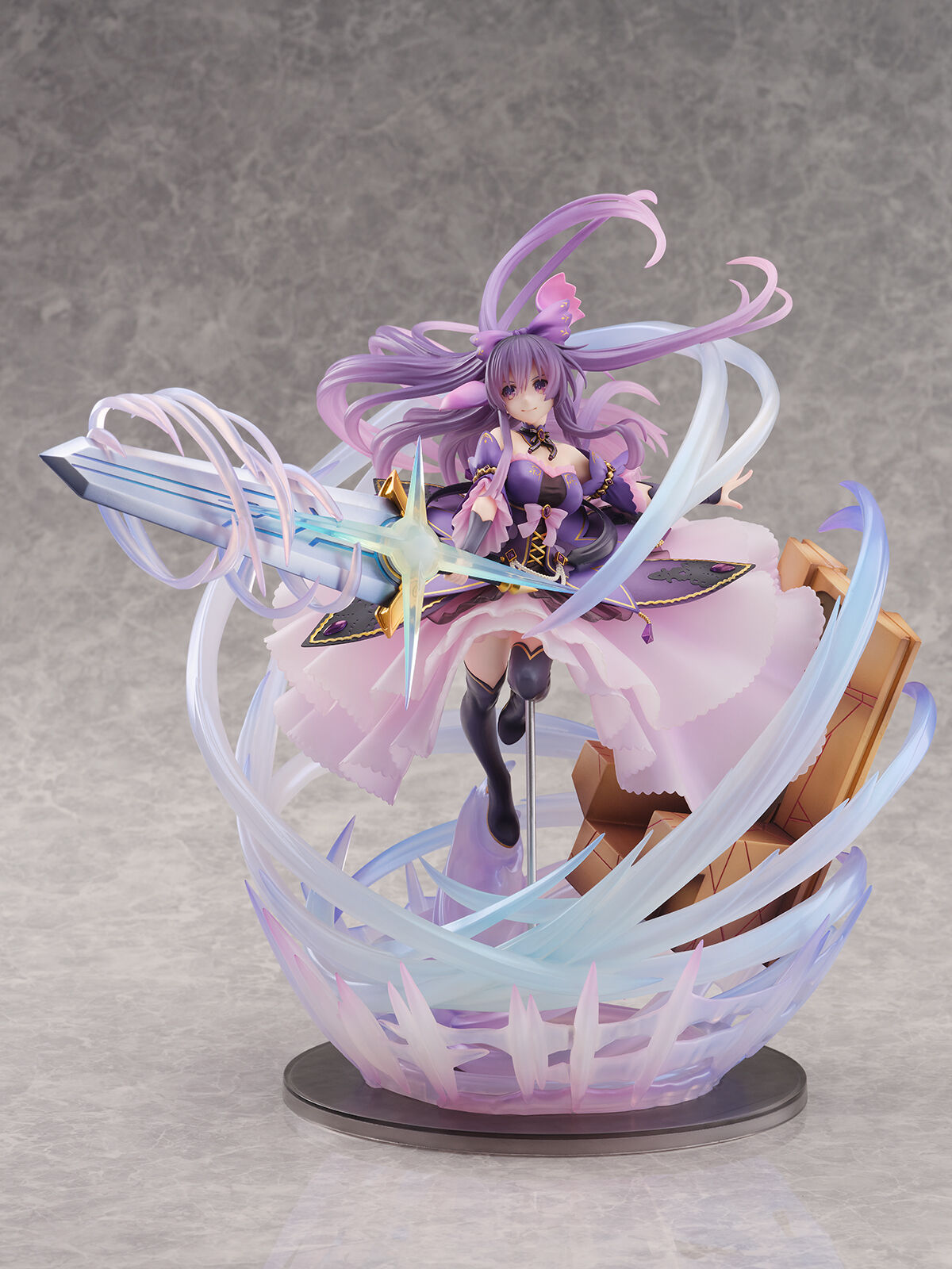 Date A Live IV - Yatogami Tohka - Shibuya Scramble Figure - 1/7 - Princess Amethyst Dress Ver. (CyberZ, eStream)