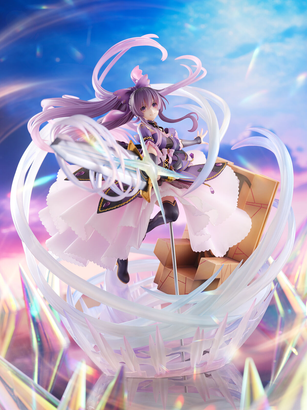 Date A Live IV - Yatogami Tohka - Shibuya Scramble Figure - 1/7 - Princess Amethyst Dress Ver. (CyberZ, eStream) photo 2