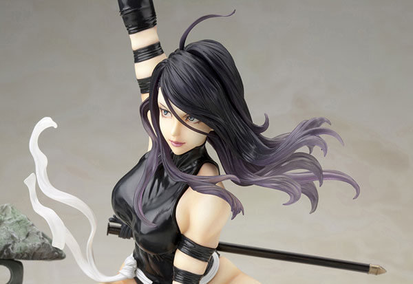 X-Men - Psylocke - Bishoujo Statue - Marvel x Bishoujo - 1/7 - X-Force Ninja Outfit (Kotobukiya)